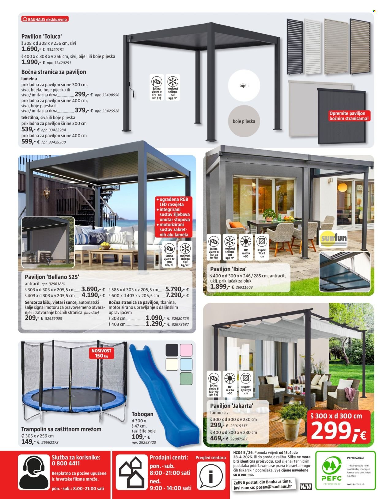BAUHAUS katalog - Letak Travanj 2026.