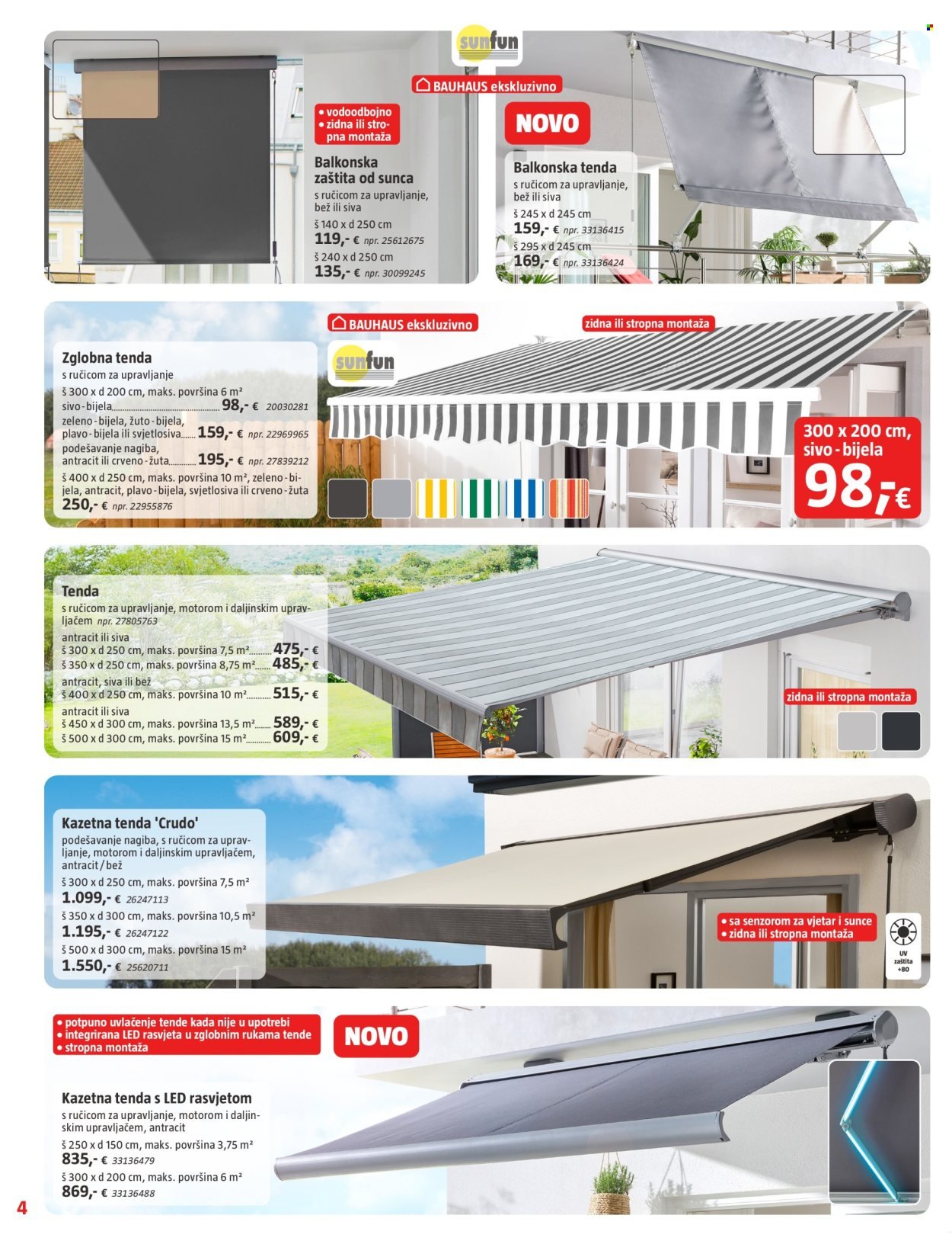 BAUHAUS katalog - Letak Travanj 2026.