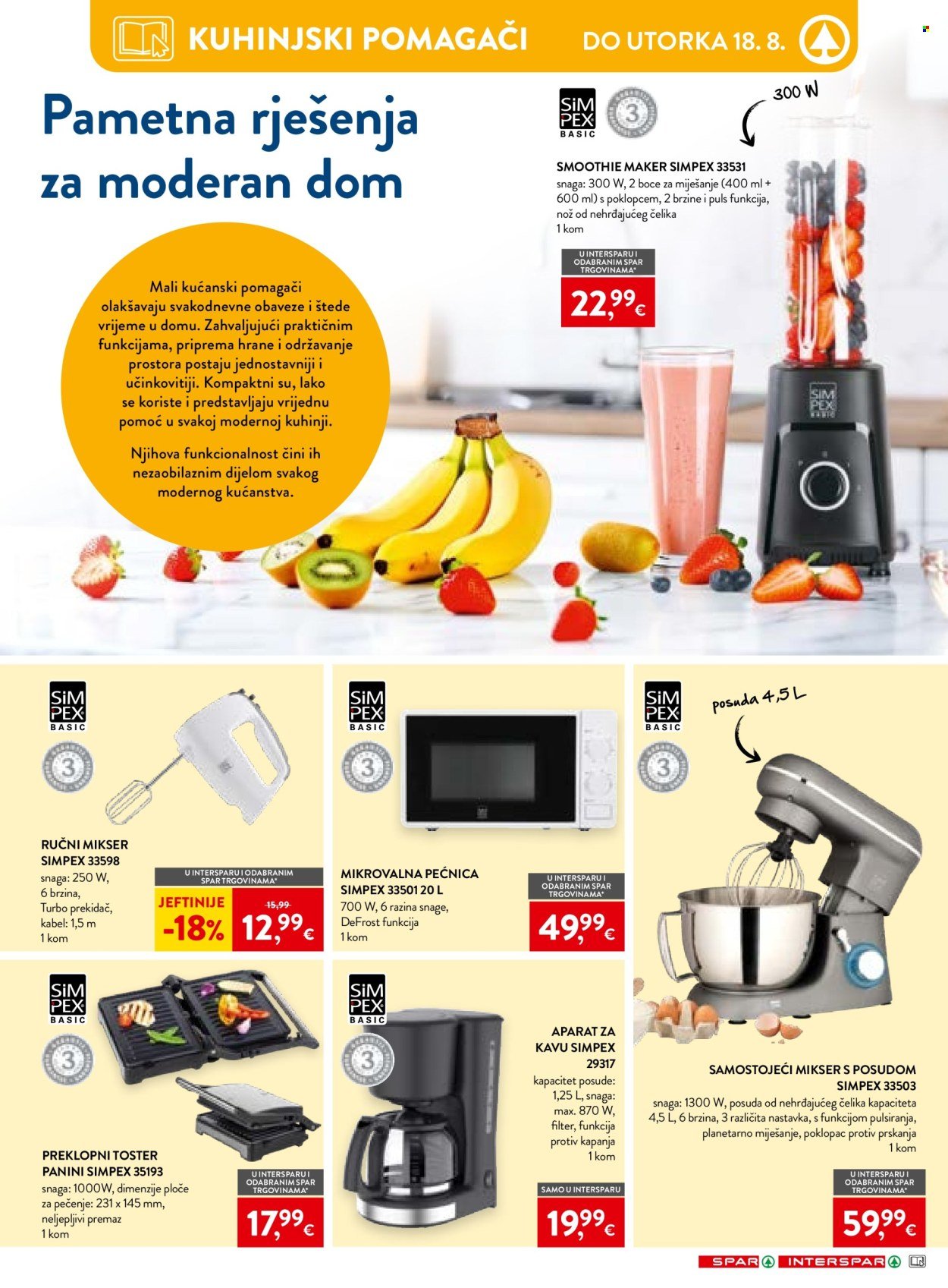 SPAR katalog - Od četvrtka 06.08.2026.