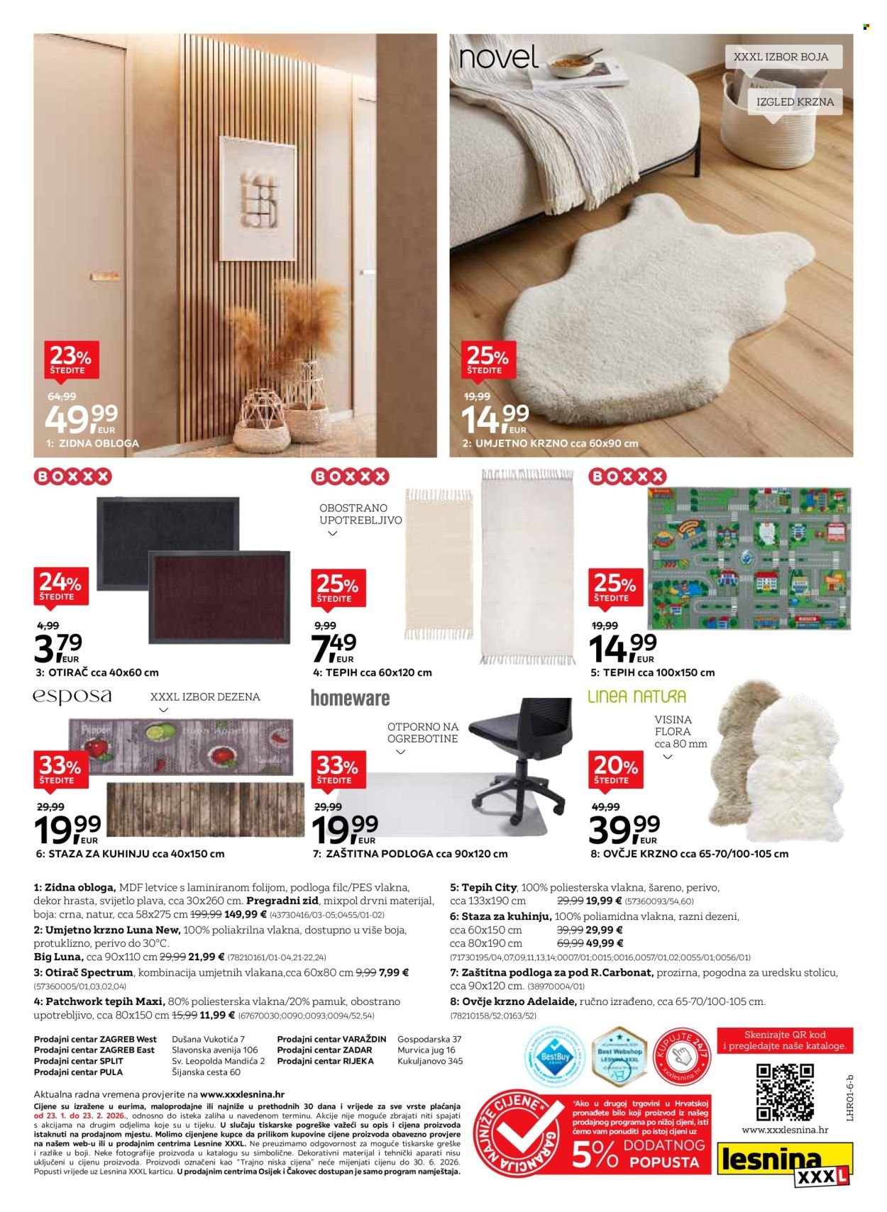 LESNINA katalog - Koraci s karakterom