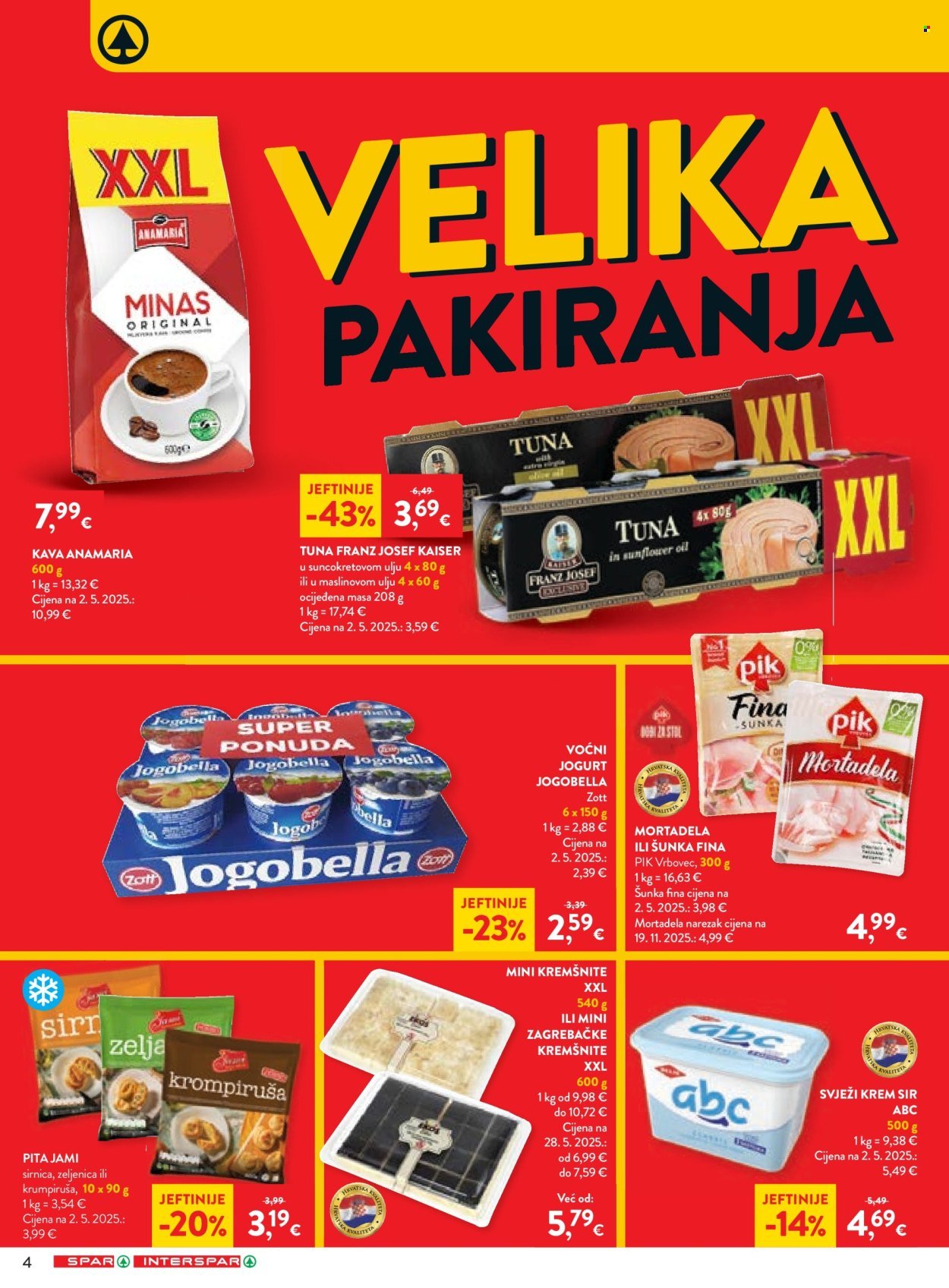 SPAR katalog - Od srijede 08.04.2026.