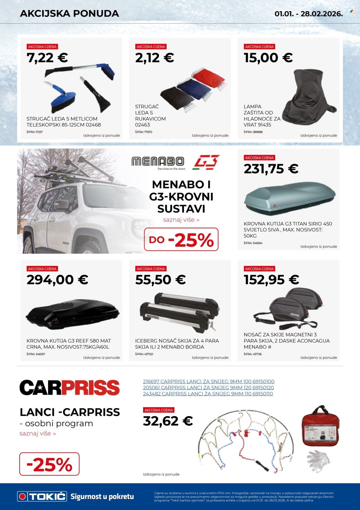 TOKIĆ katalog - Akcijski letak siječanj/veljača 2026