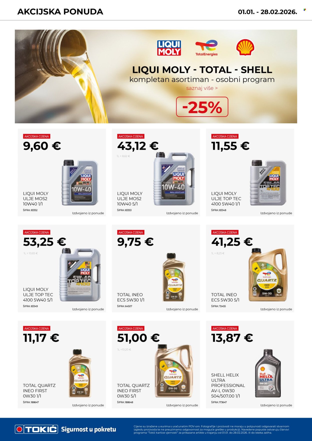 TOKIĆ katalog - Akcijski letak siječanj/veljača 2026