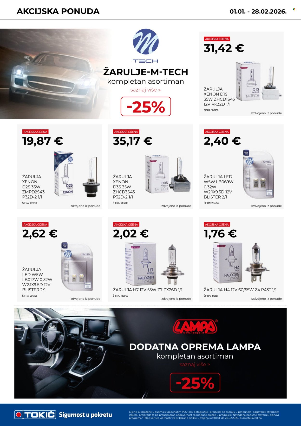 TOKIĆ katalog - Akcijski letak siječanj/veljača 2026