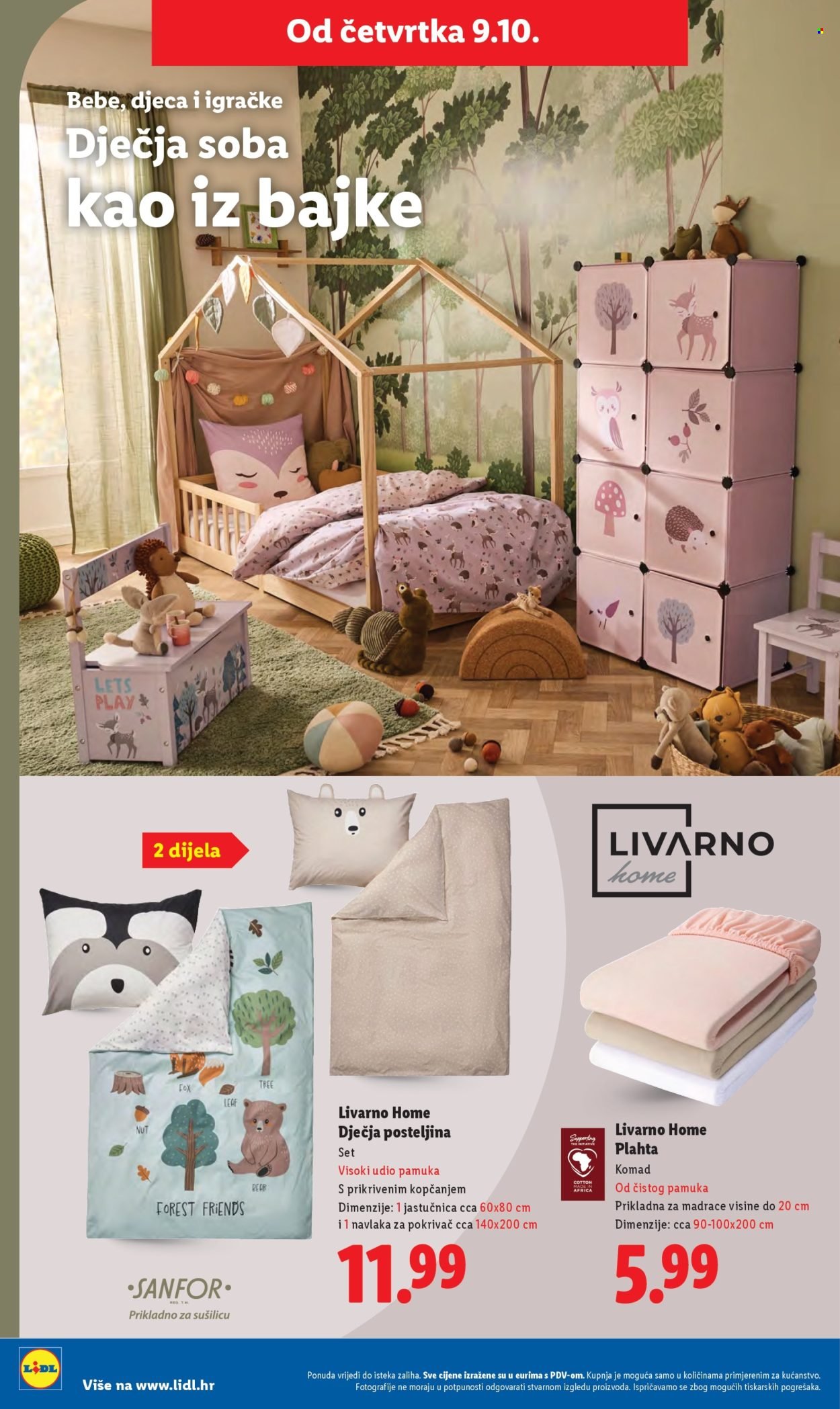 LIDL katalog - Od četvrtka 09.10.2025.