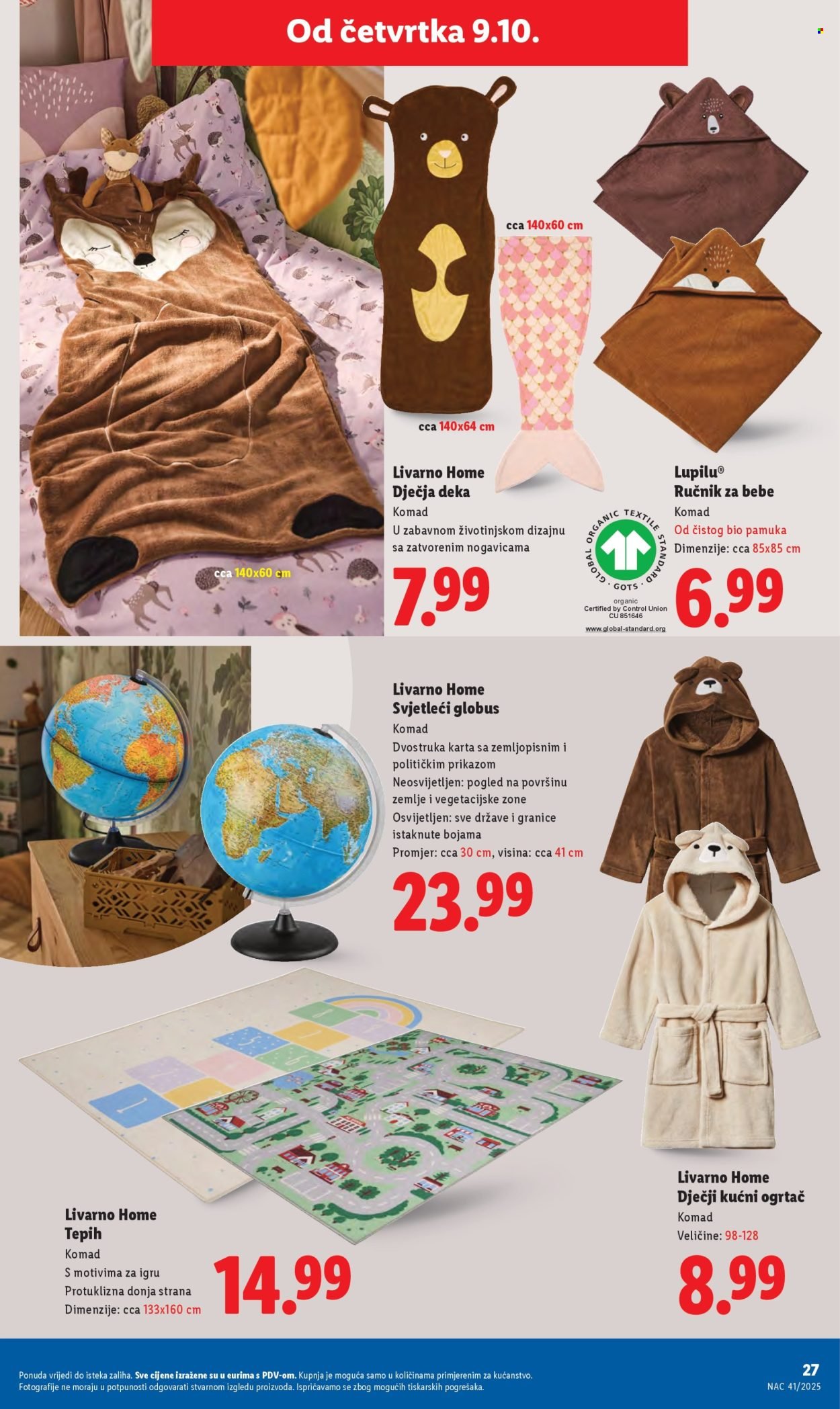 LIDL katalog - Od četvrtka 09.10.2025.