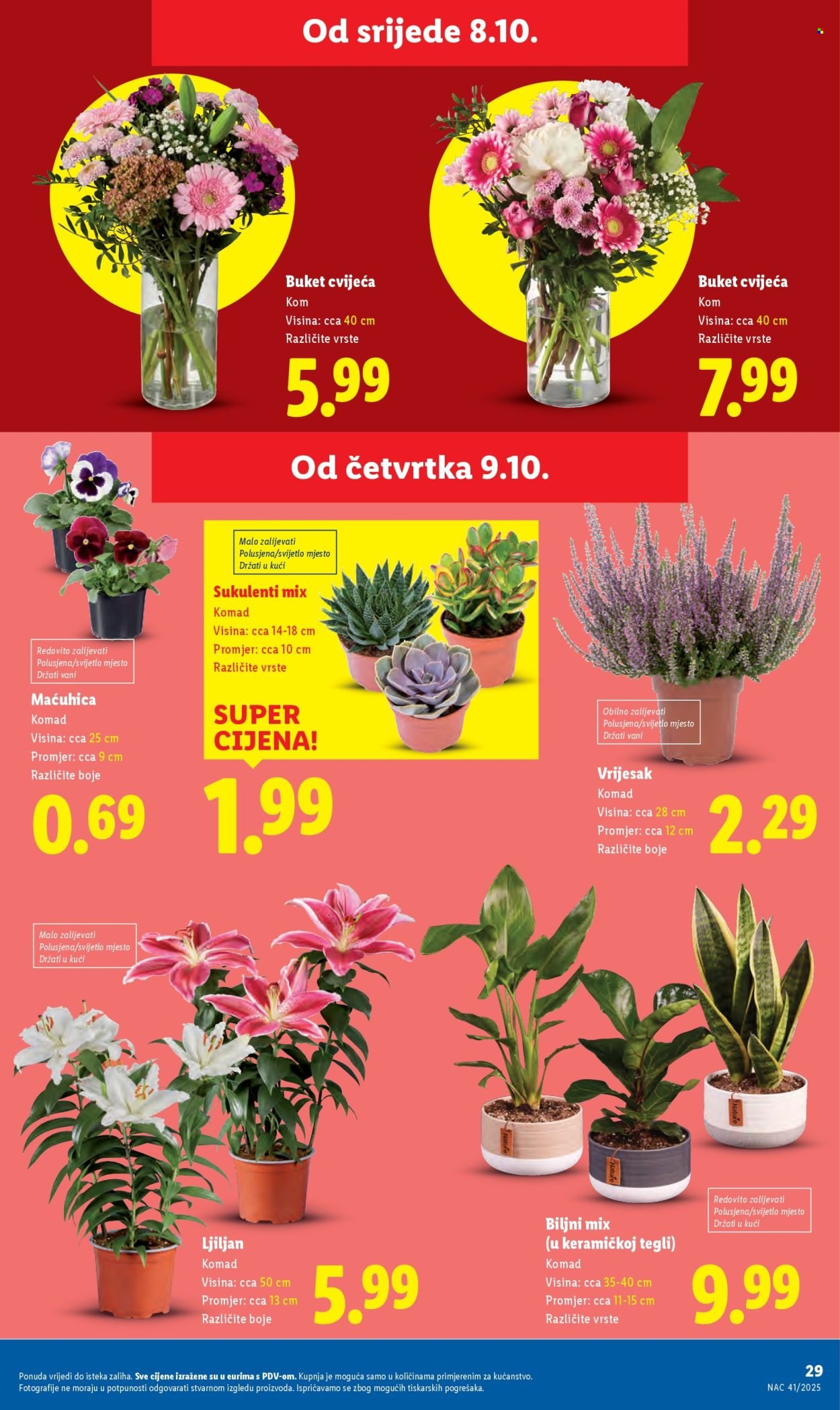 LIDL katalog - Od četvrtka 09.10.2025.