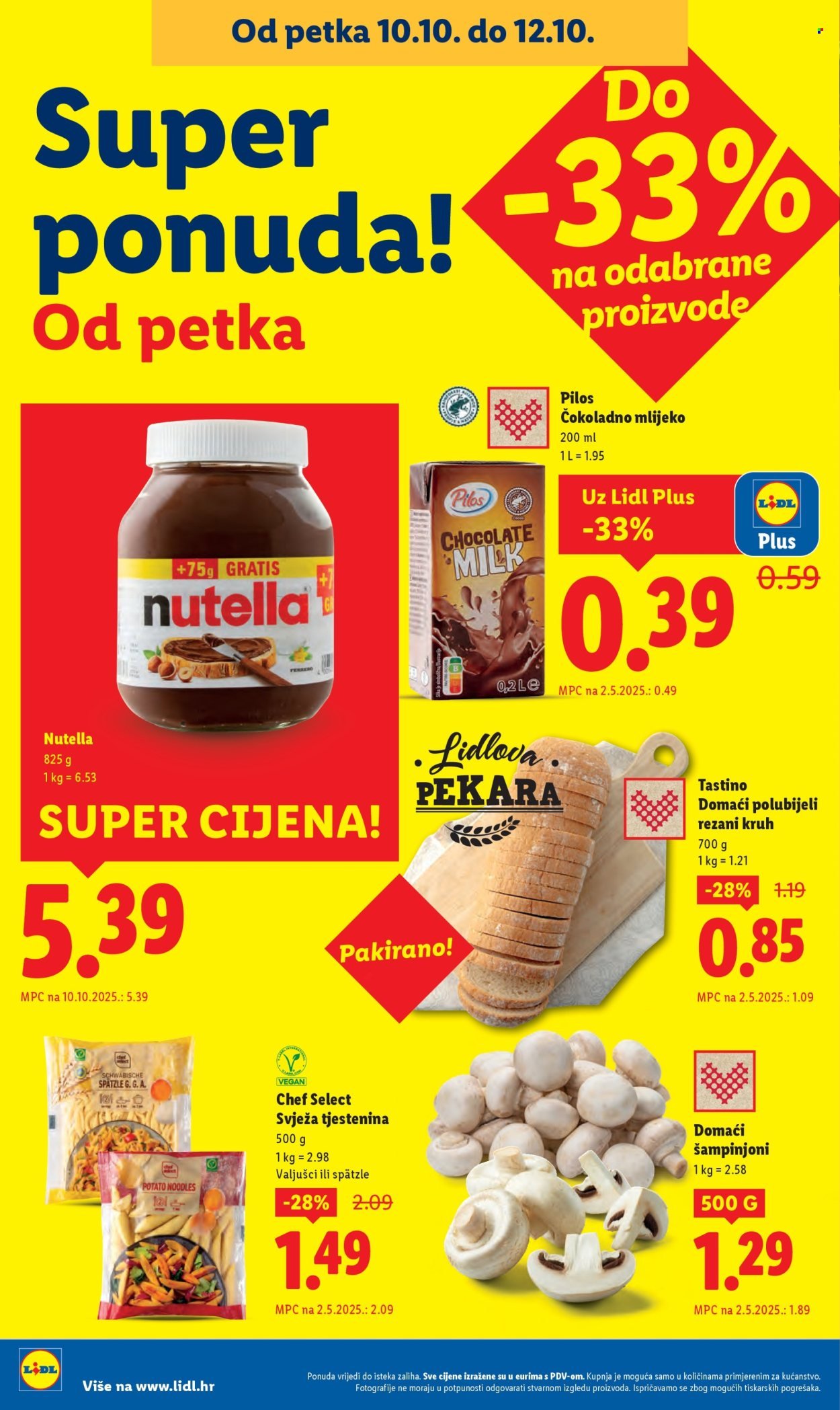 LIDL katalog - Od četvrtka 09.10.2025.