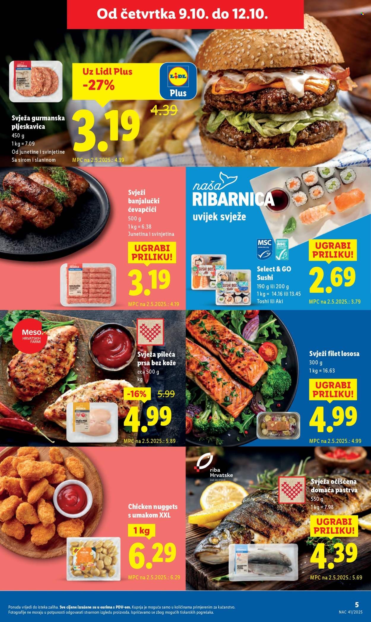 LIDL katalog - Od četvrtka 09.10.2025.