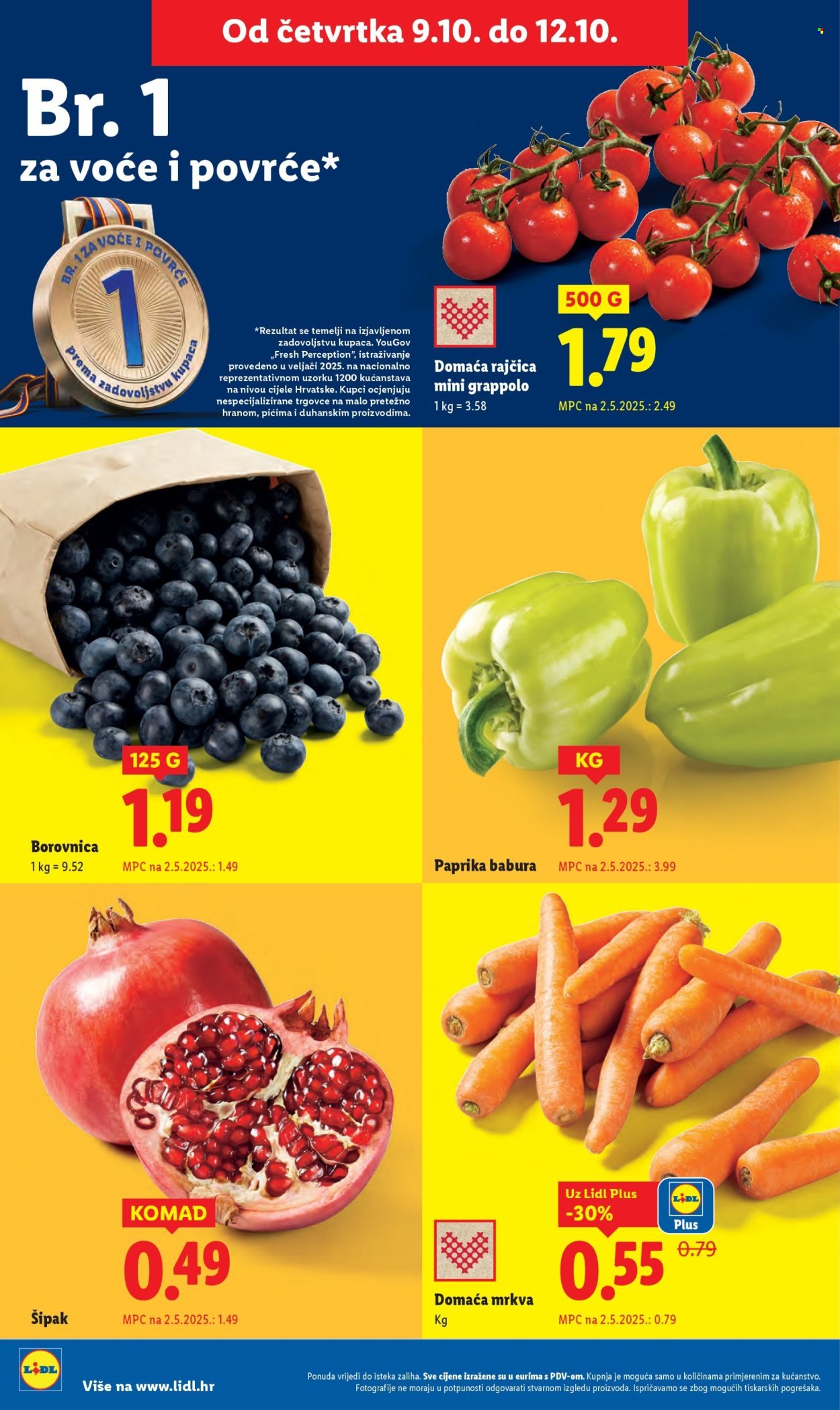 LIDL katalog - Od četvrtka 09.10.2025.
