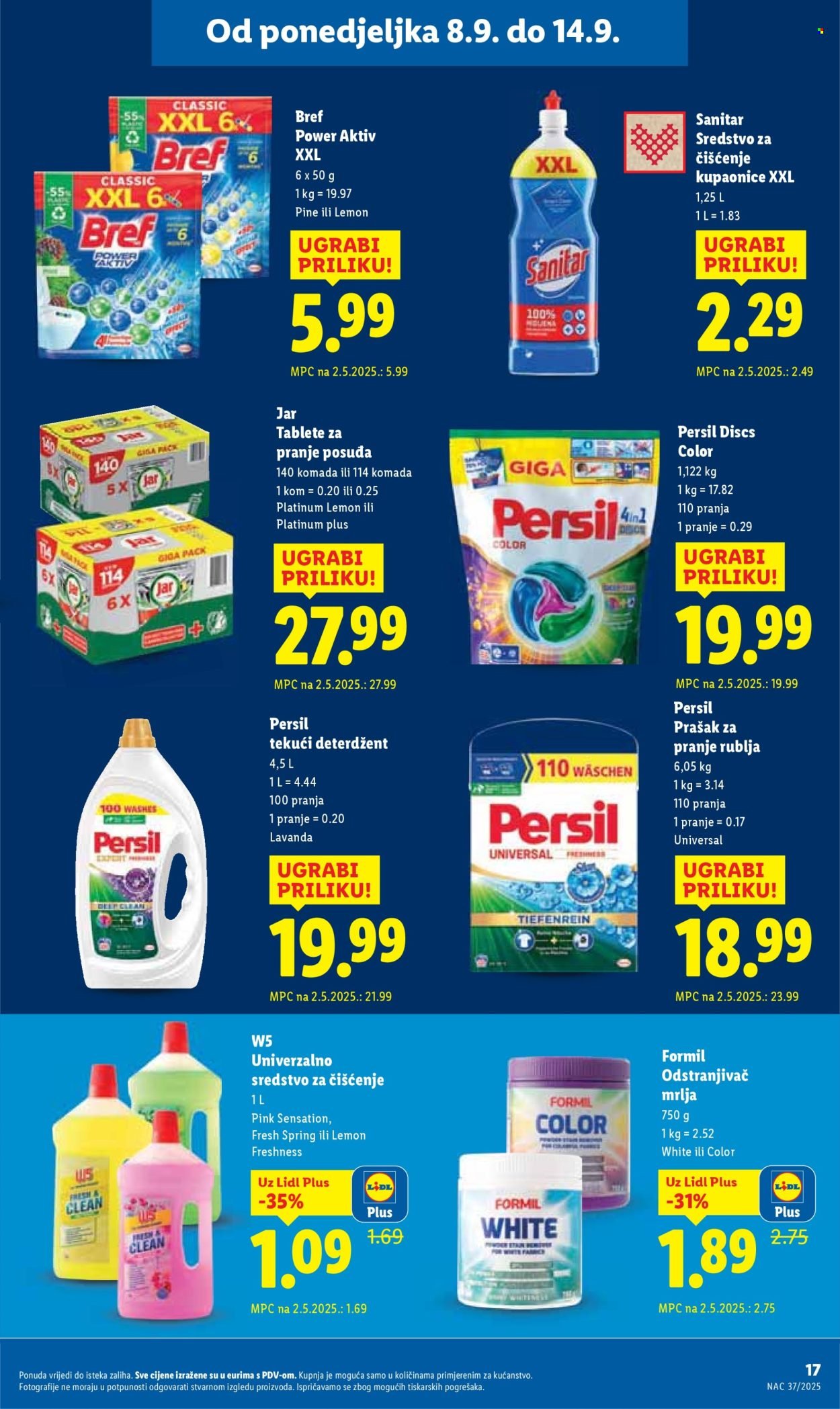 LIDL katalog - Od ponedeljka 08.09.2025.