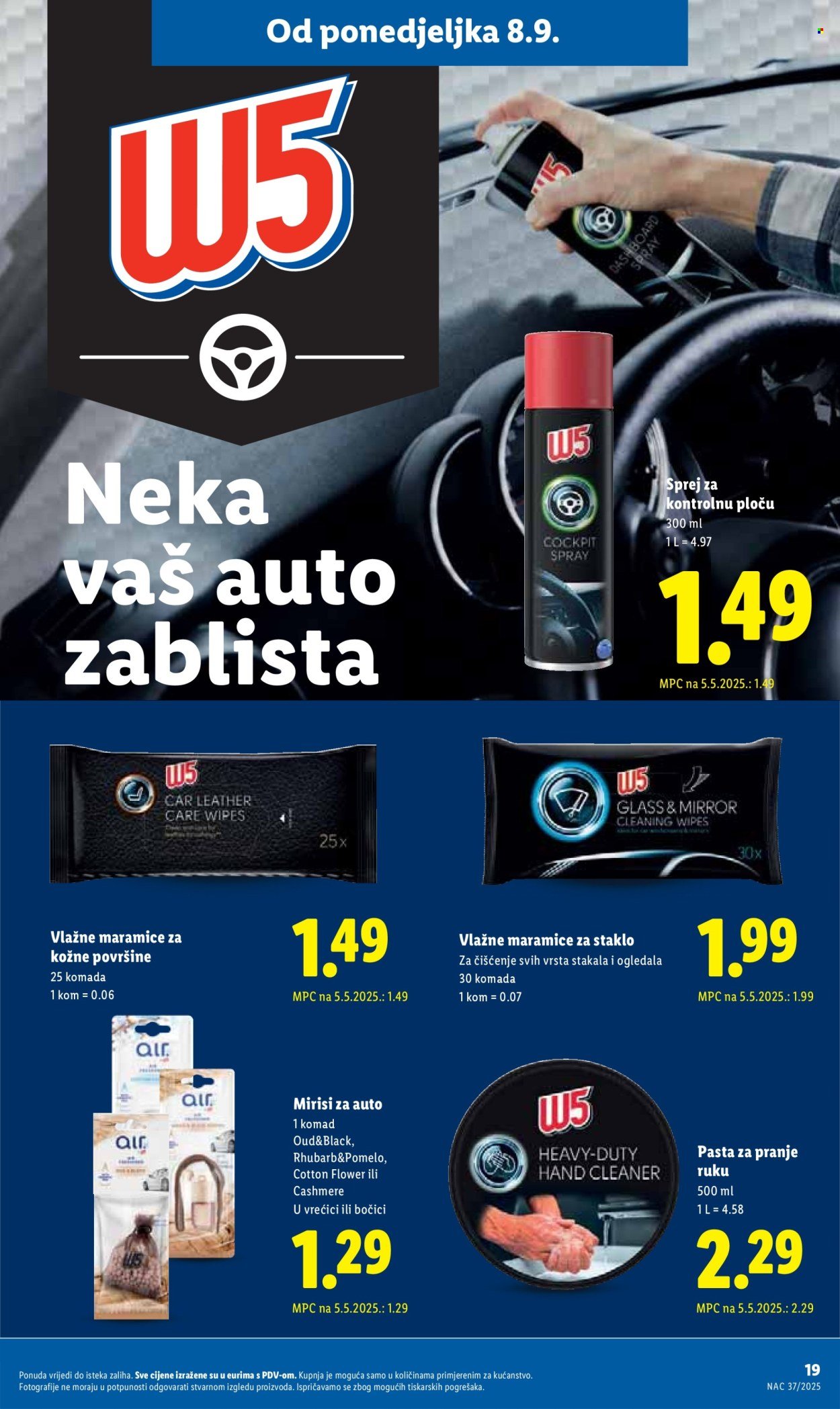 LIDL katalog - Od ponedeljka 08.09.2025.