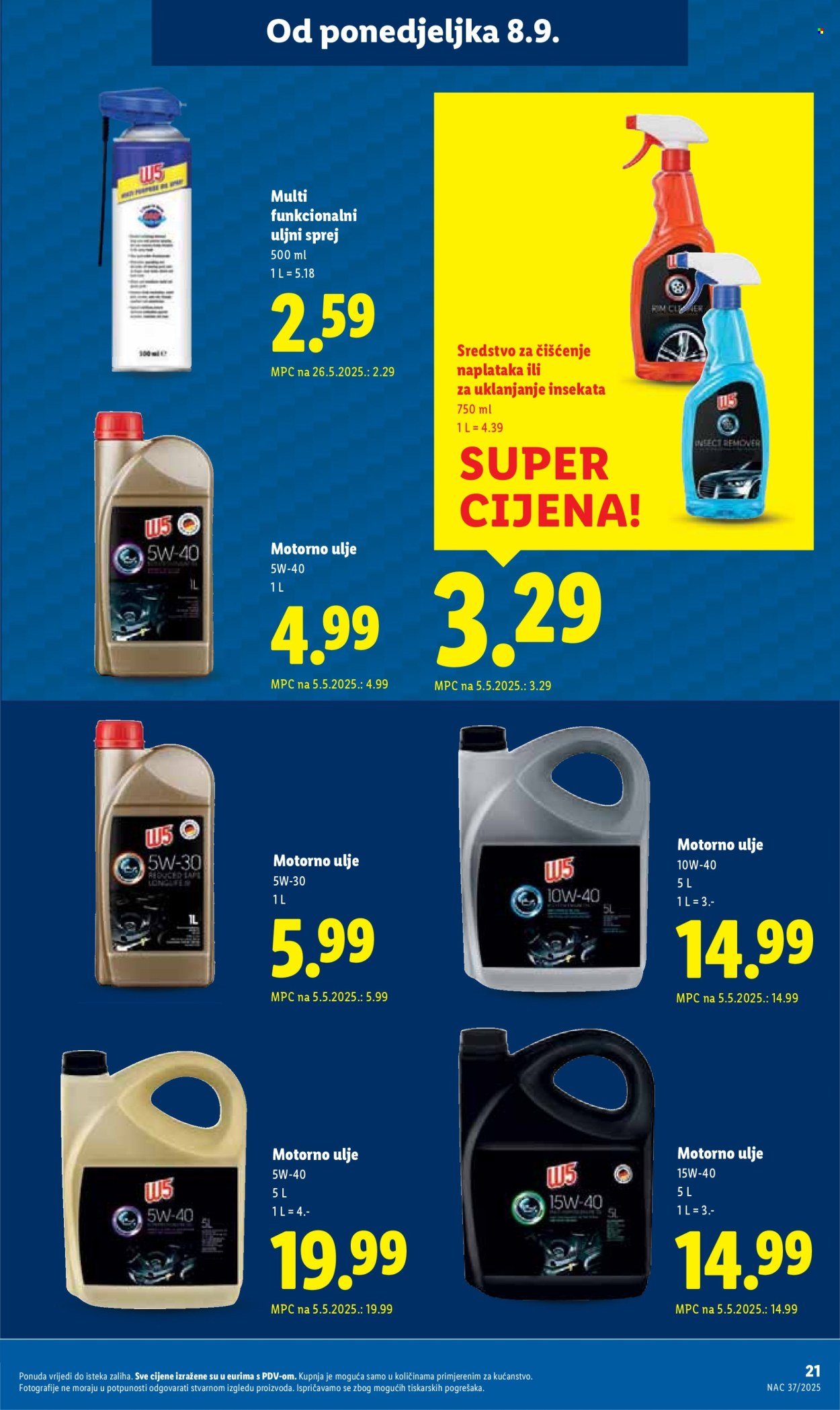 LIDL katalog - Od ponedeljka 08.09.2025.