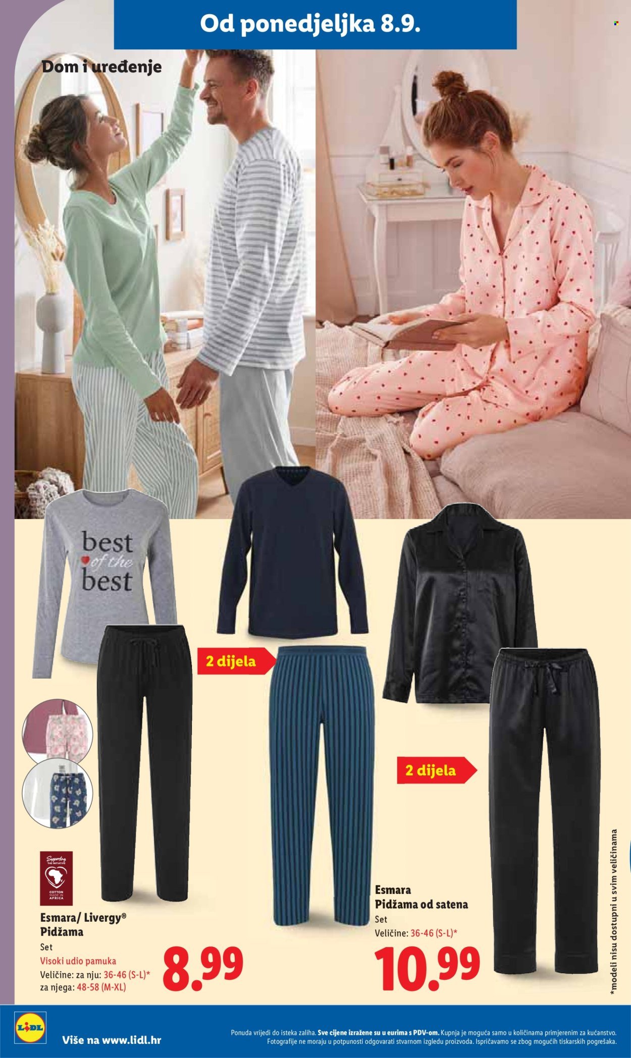 LIDL katalog - Od ponedeljka 08.09.2025.