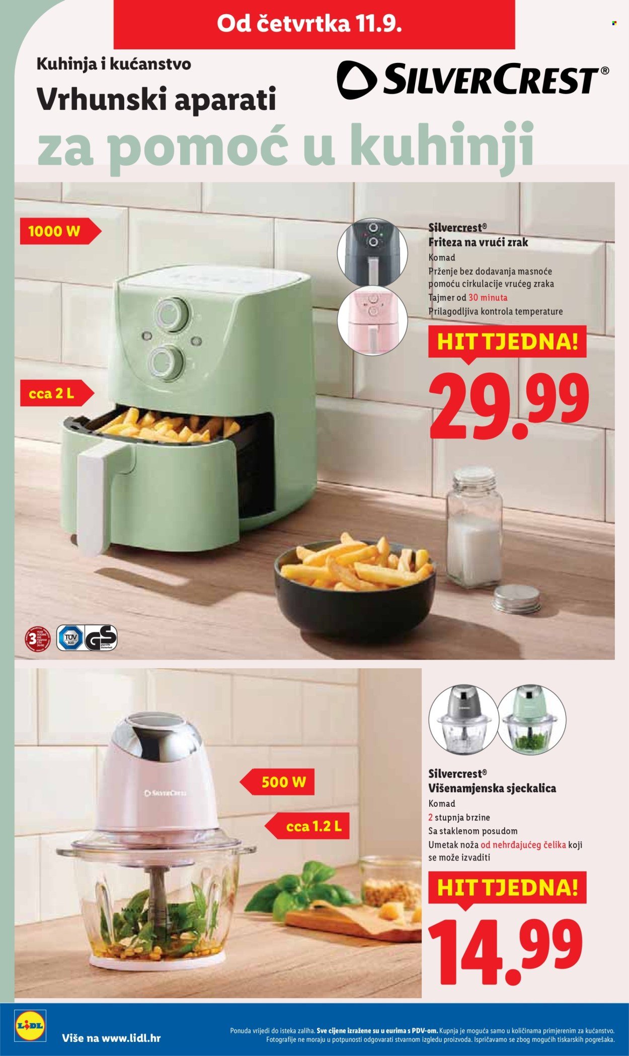 LIDL katalog - Od ponedeljka 08.09.2025.