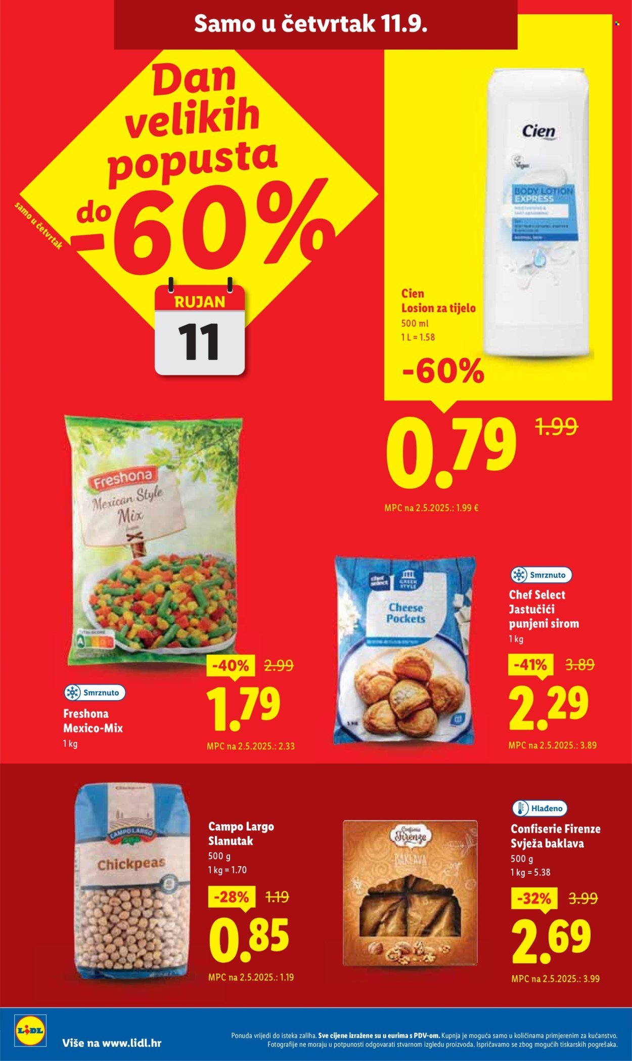 LIDL katalog - Od ponedeljka 08.09.2025.