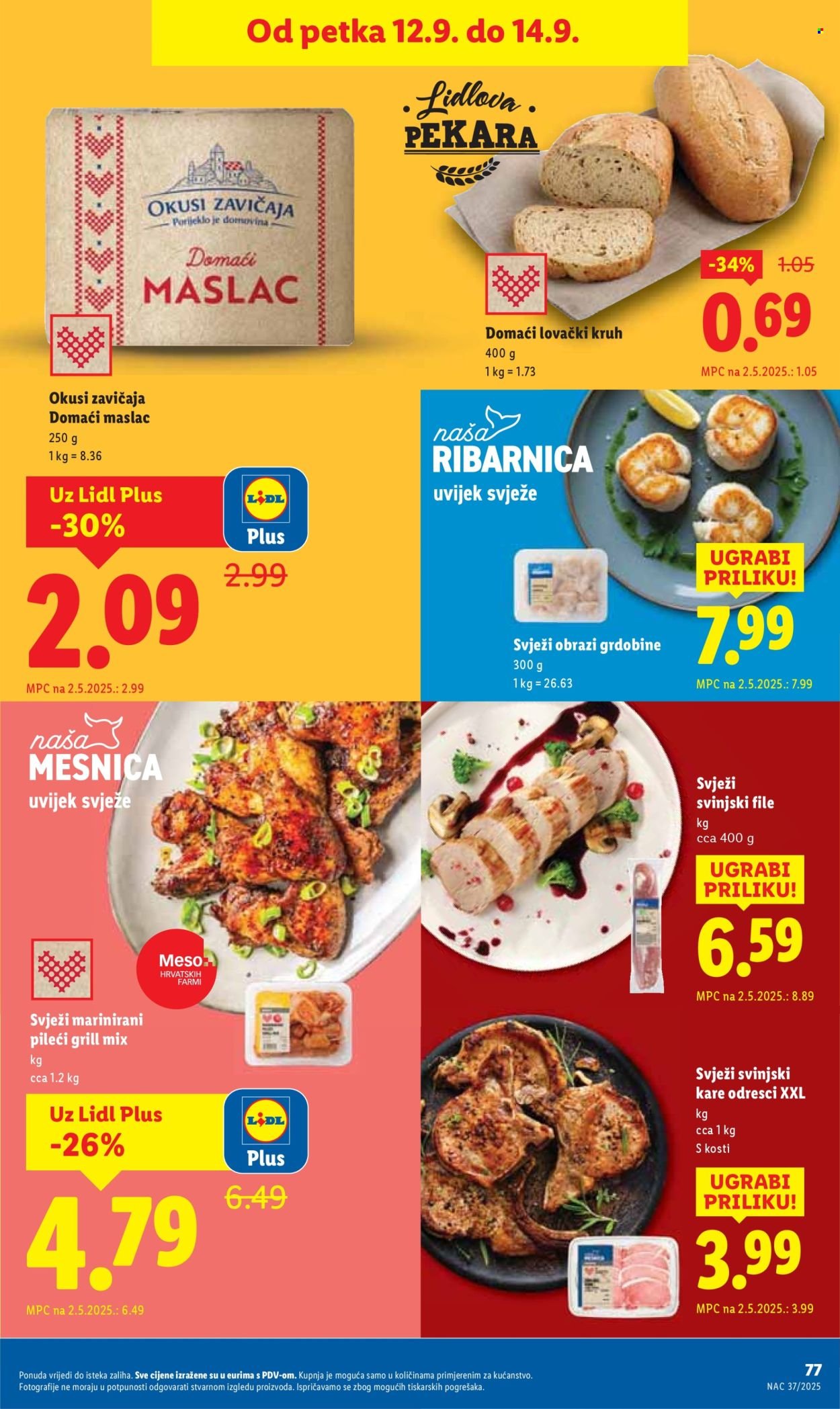 LIDL katalog - Od ponedeljka 08.09.2025.