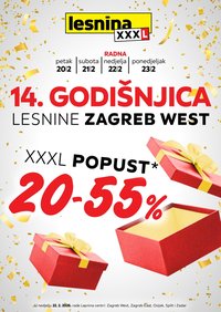 LESNINA katalog - 14. godišnjica Lesnine Zagreb West