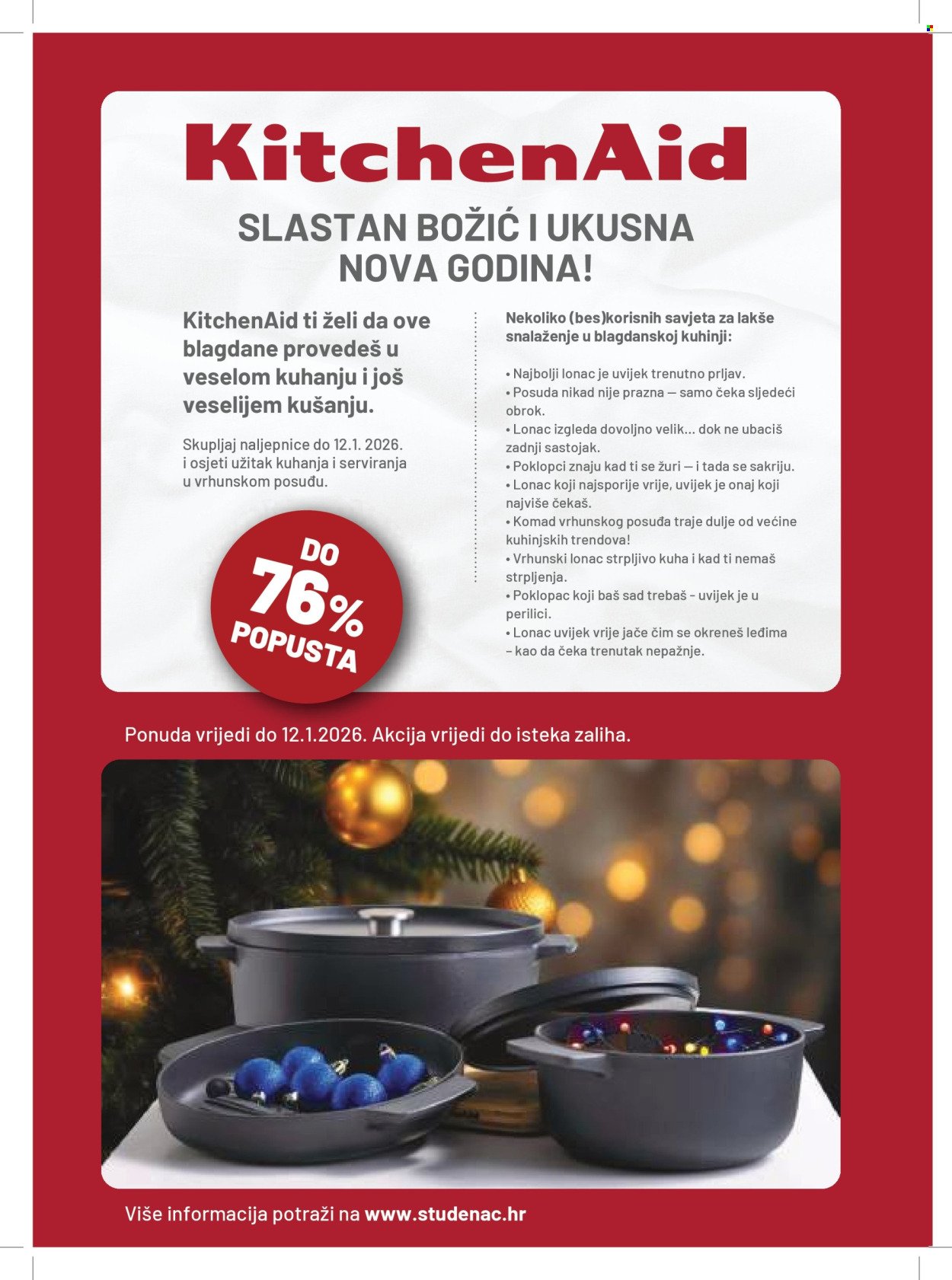 STUDENAC katalog - Od petka 26.12.2025.