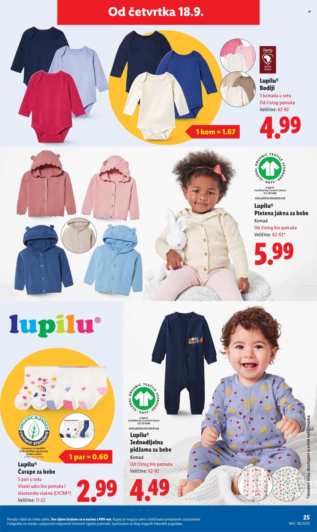 LIDL katalog - Od četvrtka 18.09.2025.
