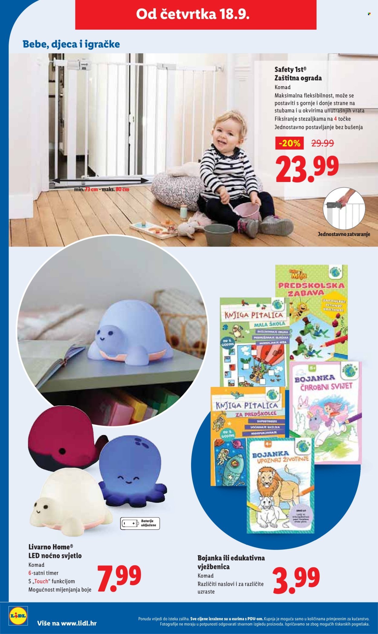 LIDL katalog - Od četvrtka 18.09.2025.