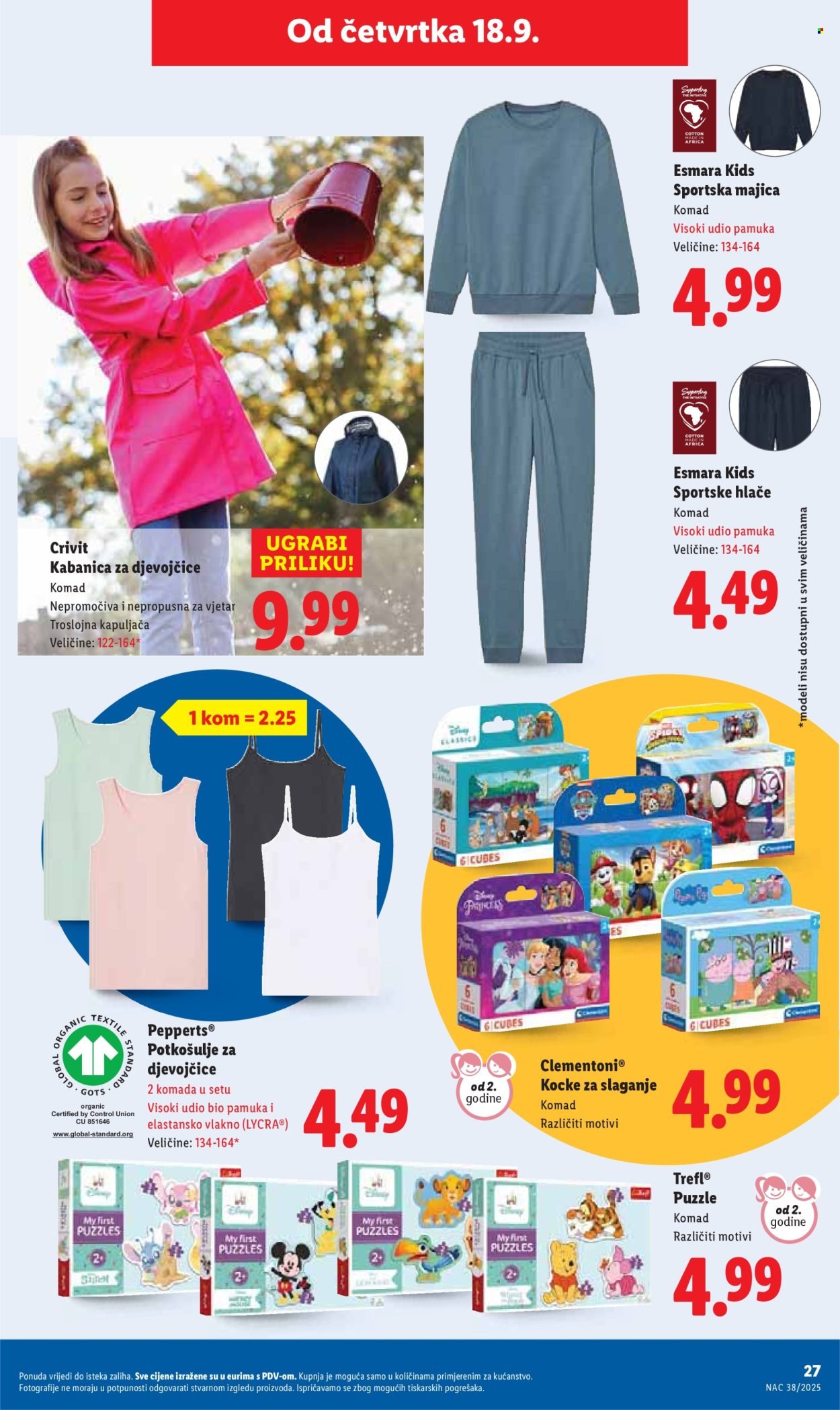 LIDL katalog - Od četvrtka 18.09.2025.