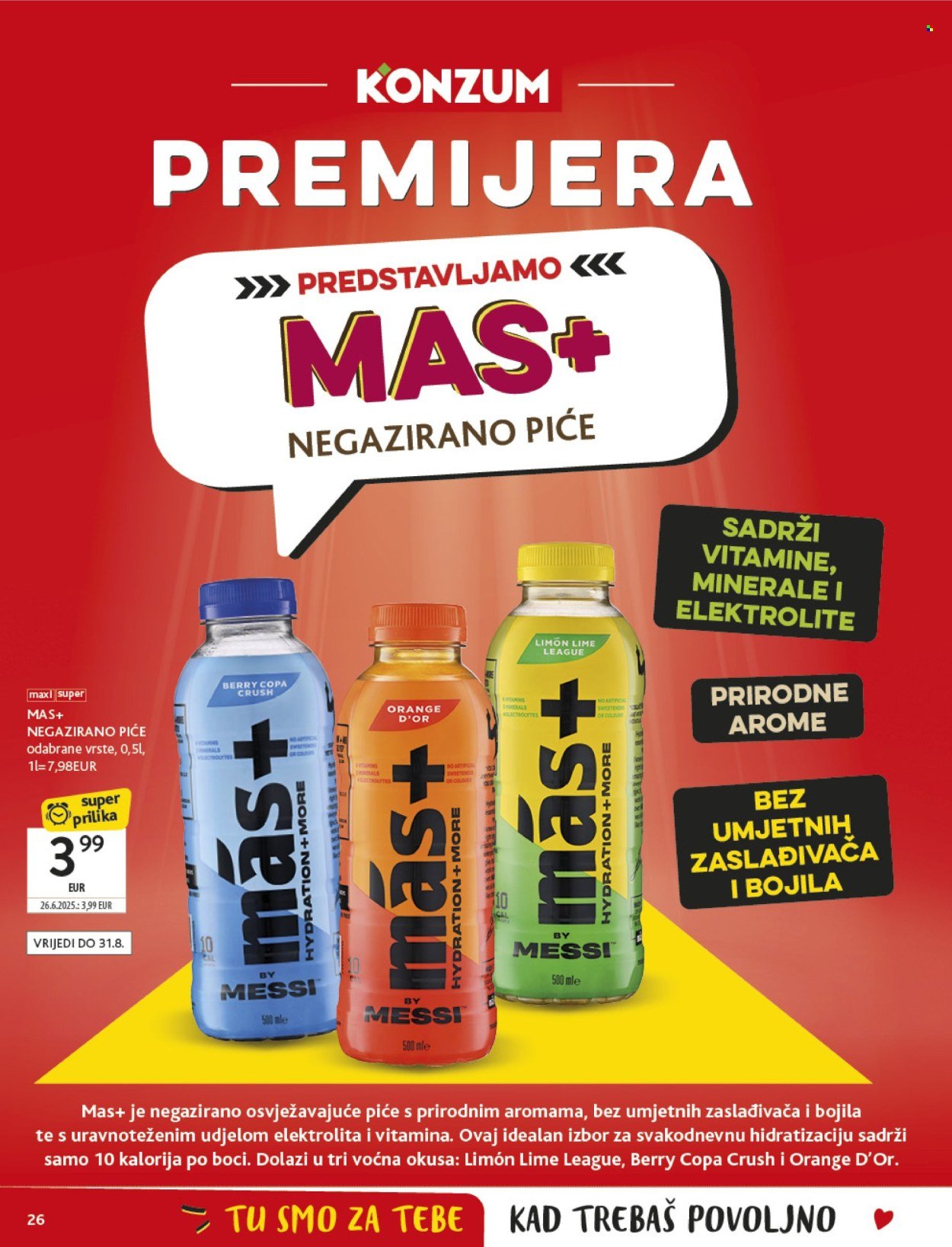 KONZUM katalog - Od srijede 16.07.2025.