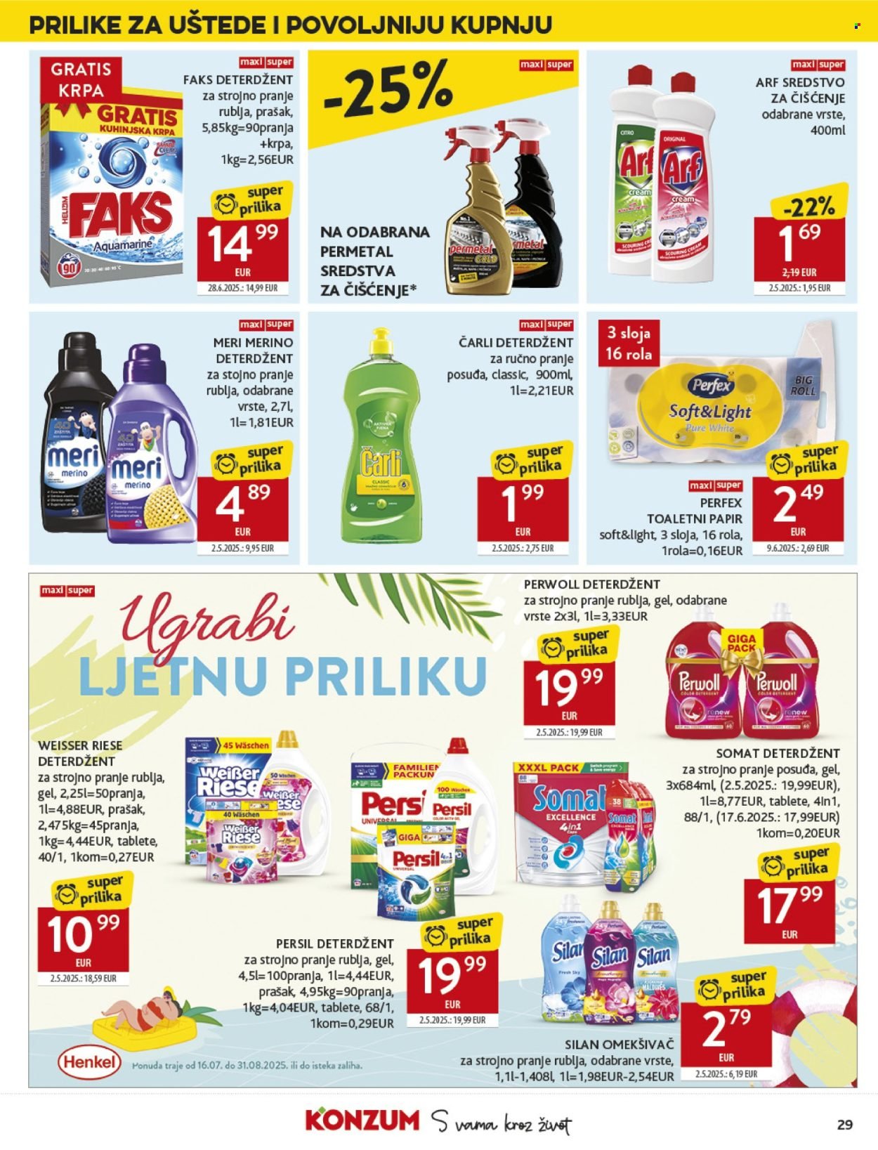 KONZUM katalog - Od srijede 16.07.2025.