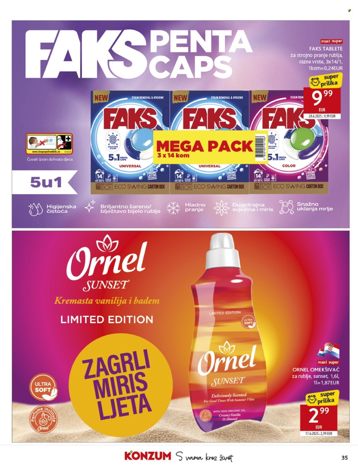 KONZUM katalog - Od srijede 16.07.2025.