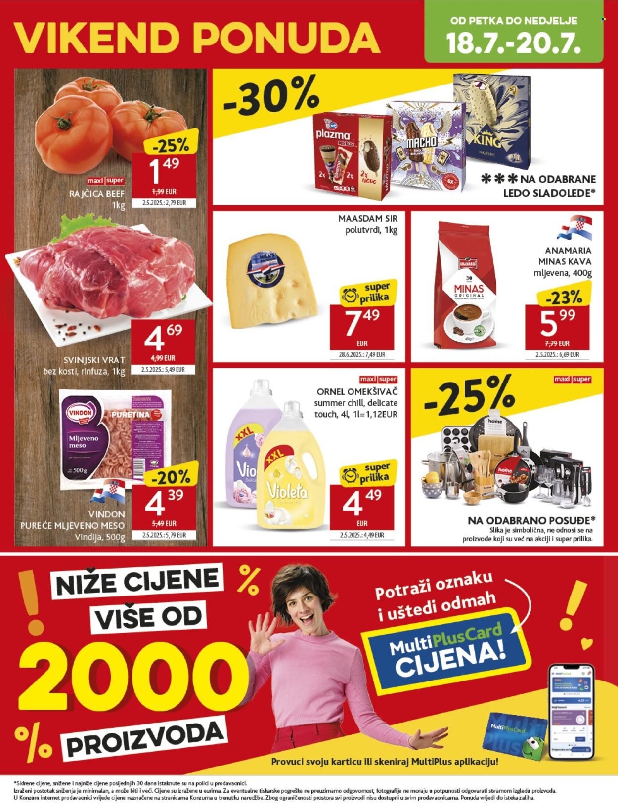 KONZUM katalog - Od srijede 16.07.2025.