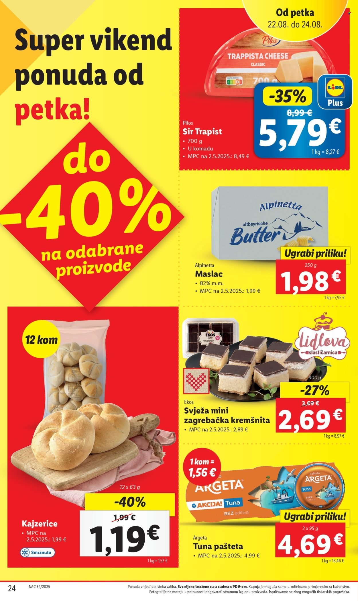 LIDL katalog - Od četvrtka 21.08.2025.
