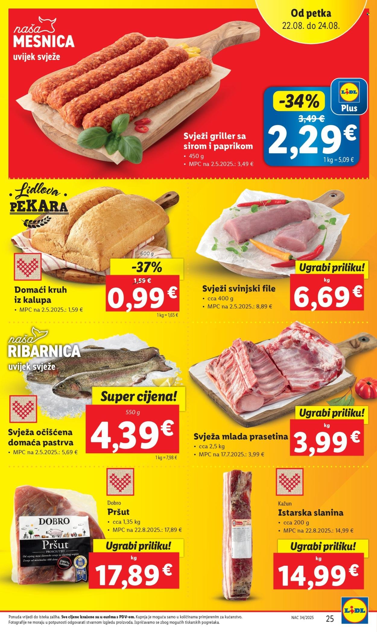 LIDL katalog - Od četvrtka 21.08.2025.