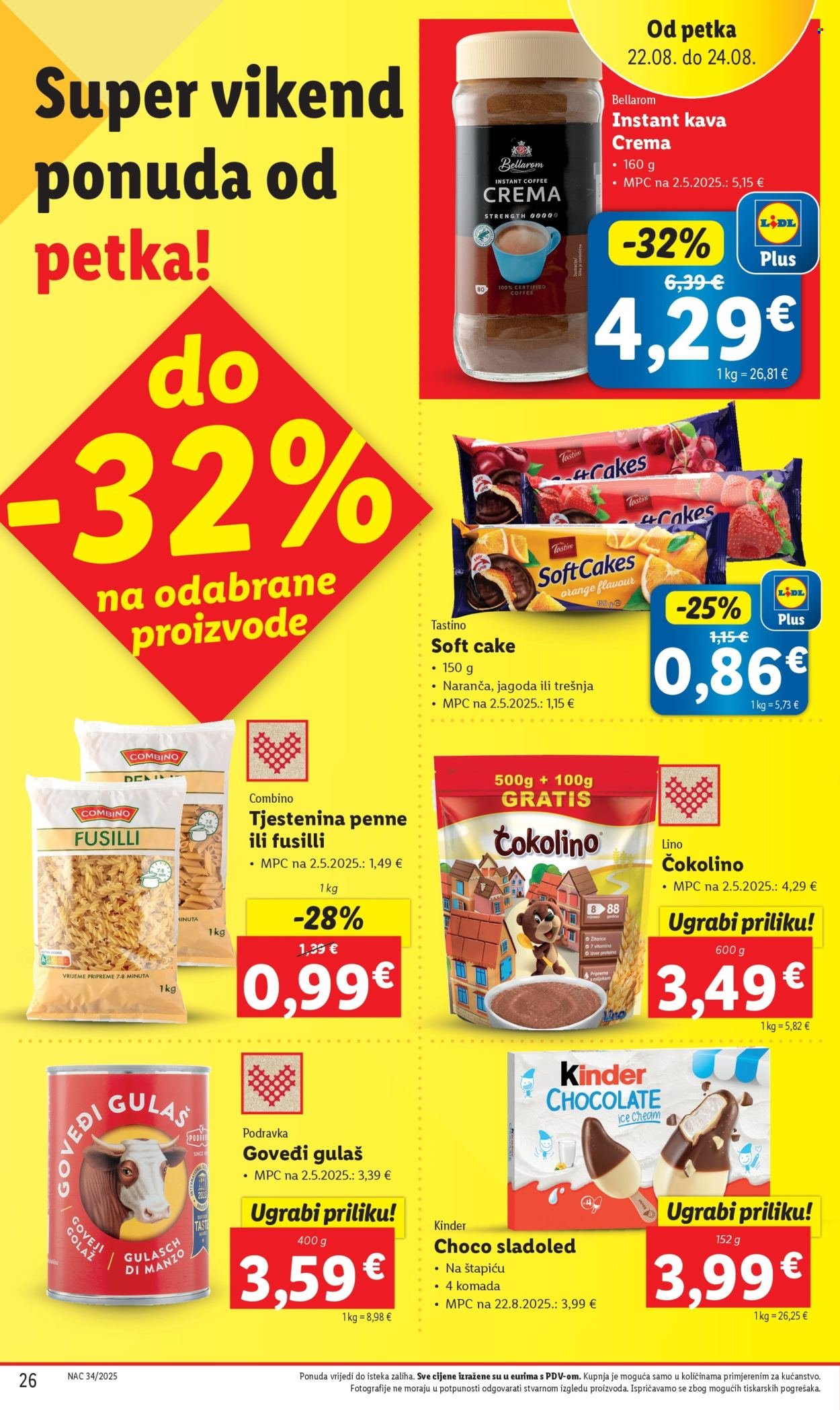 LIDL katalog - Od četvrtka 21.08.2025.