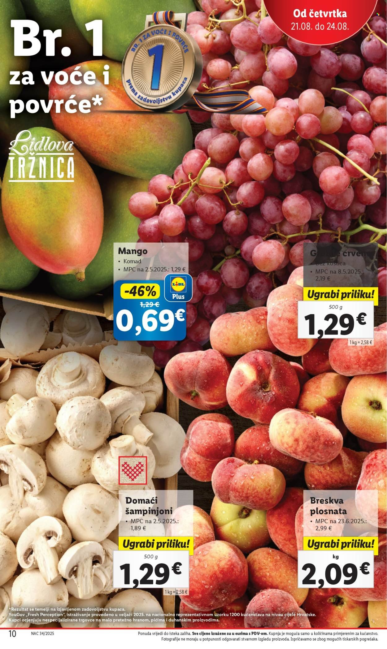 LIDL katalog - Od četvrtka 21.08.2025.
