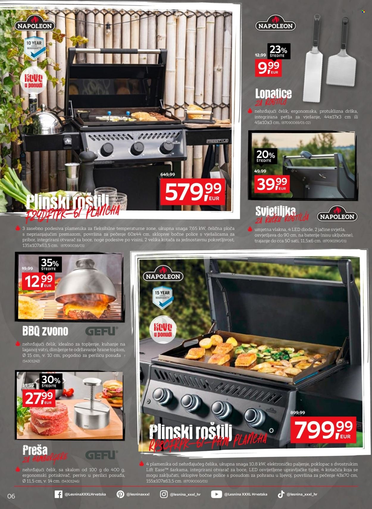 LESNINA katalog - Ljetne roštiljade