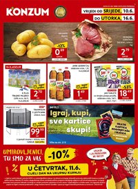 KONZUM katalog - Od srijede 10.06.2026.