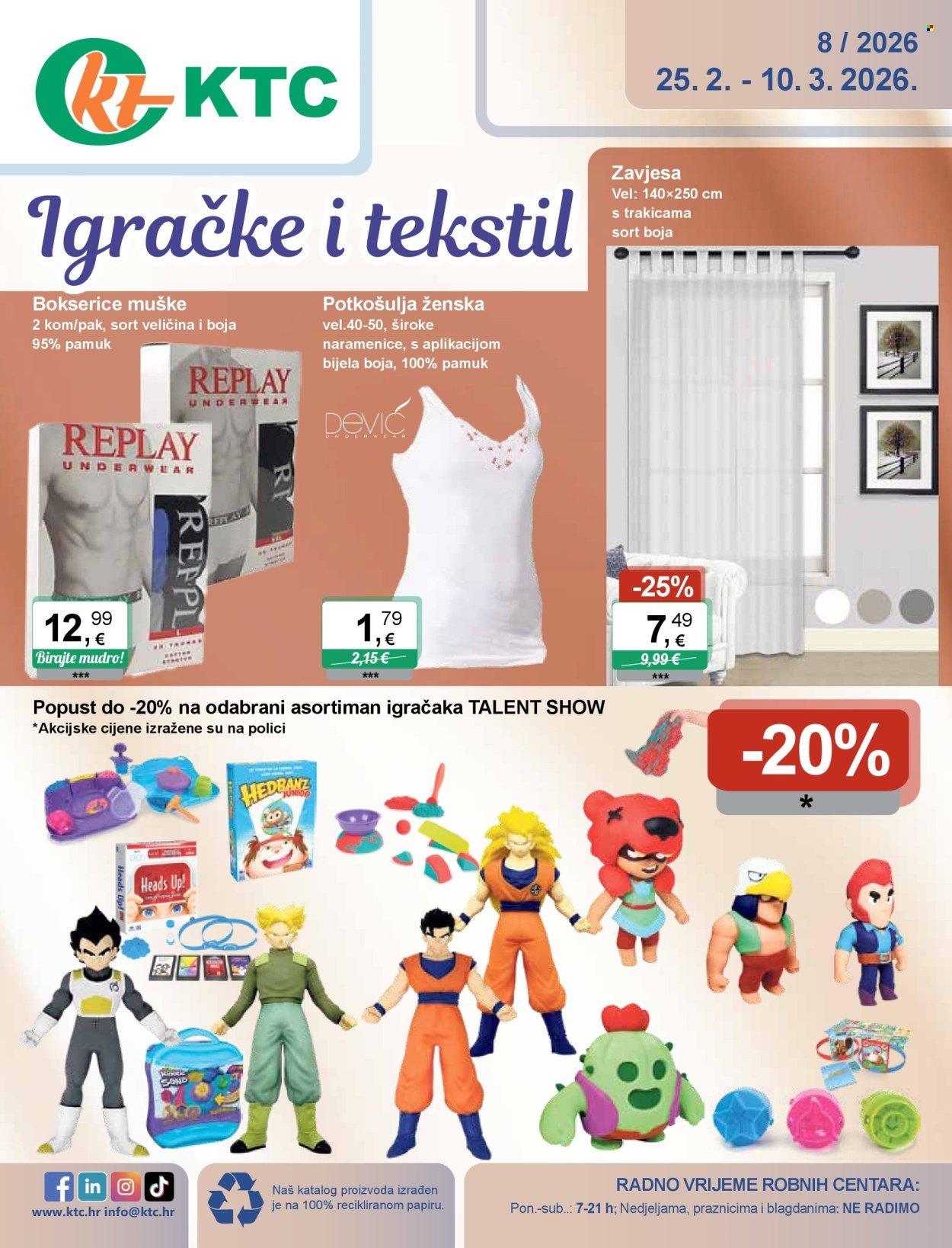 KTC katalog - IGRAČKE I TEKSTIL