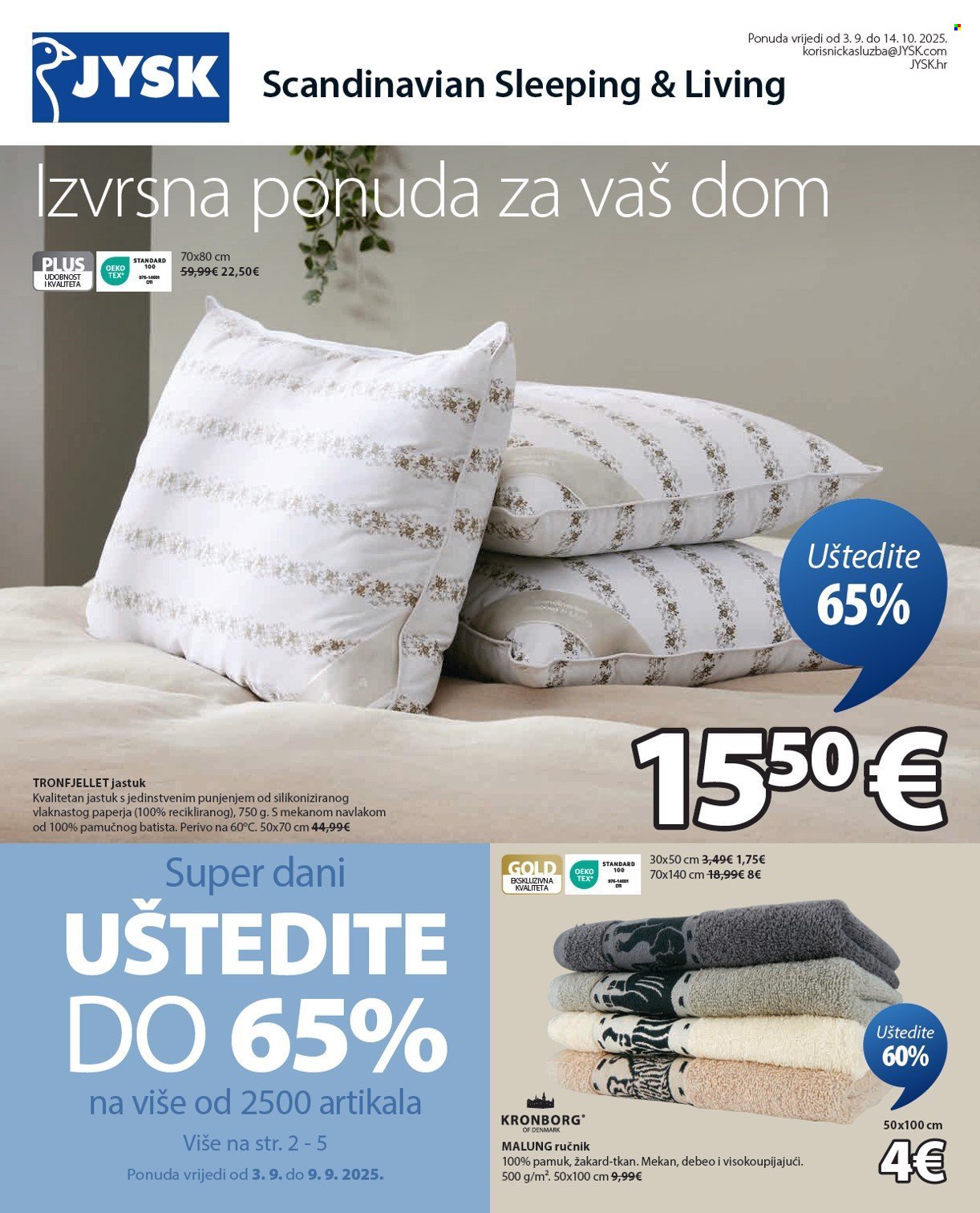 JYSK katalog - Tjedne ponude