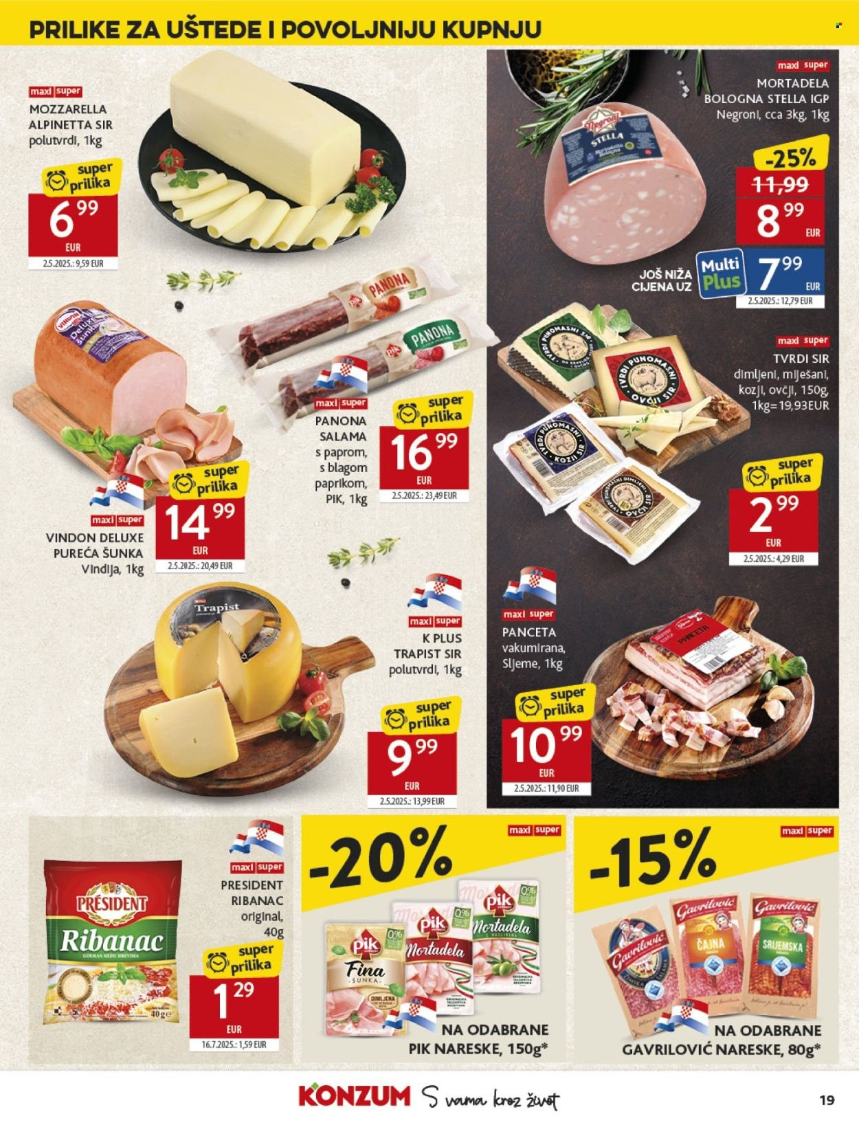KONZUM katalog - Od srijede 13.08.2025.