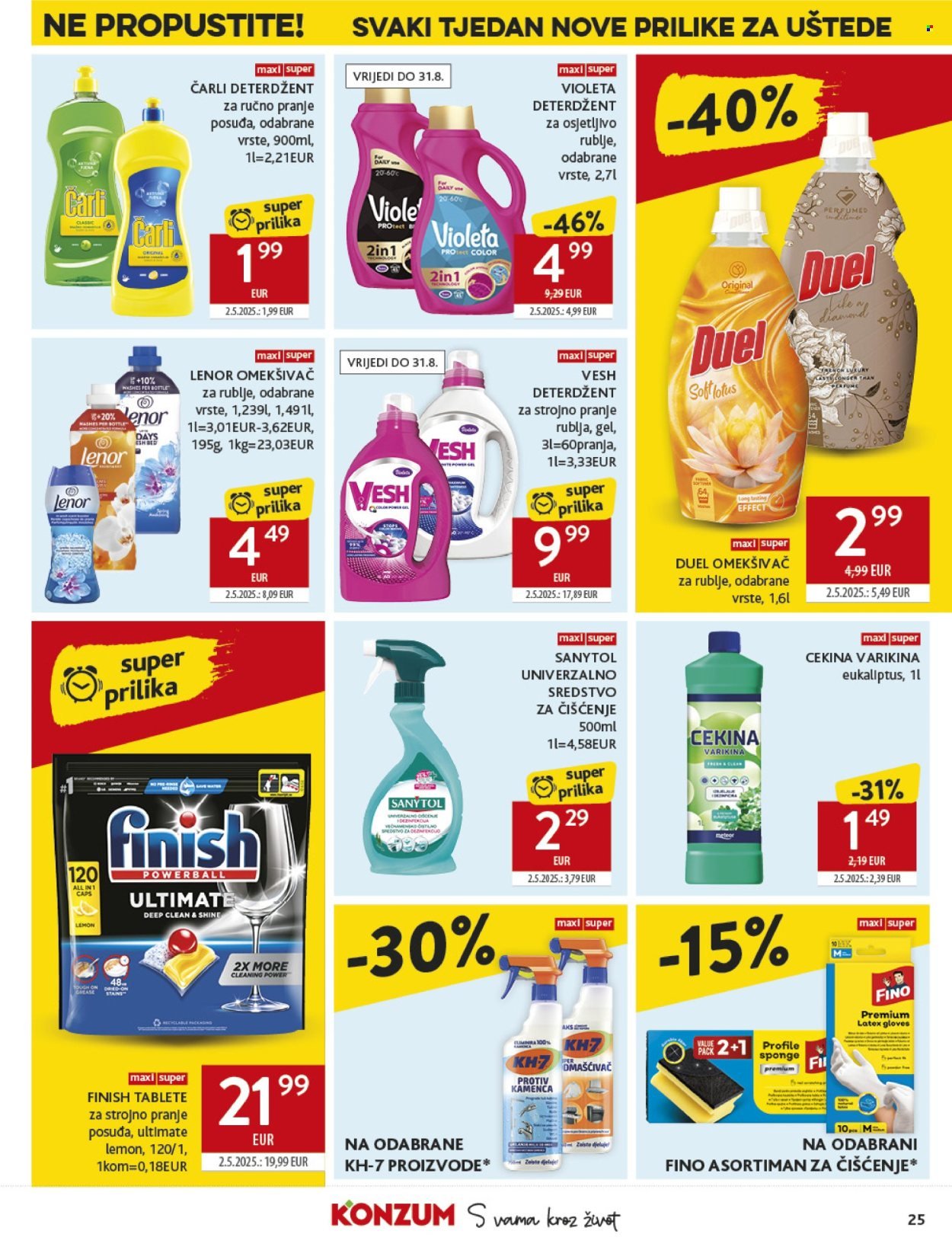 KONZUM katalog - Od srijede 13.08.2025.