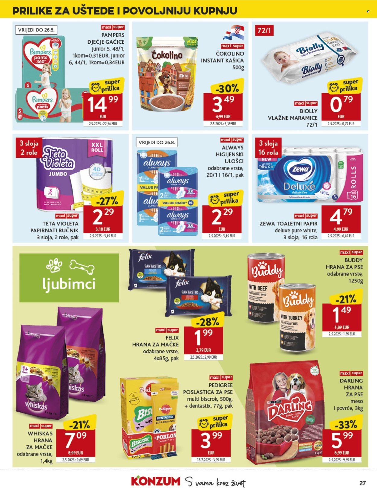 KONZUM katalog - Od srijede 13.08.2025.