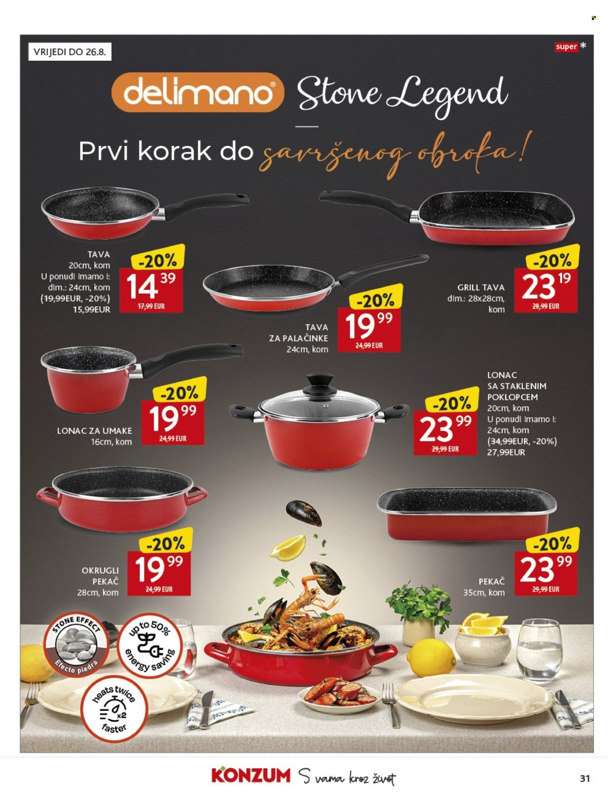 KONZUM katalog - Od srijede 13.08.2025.