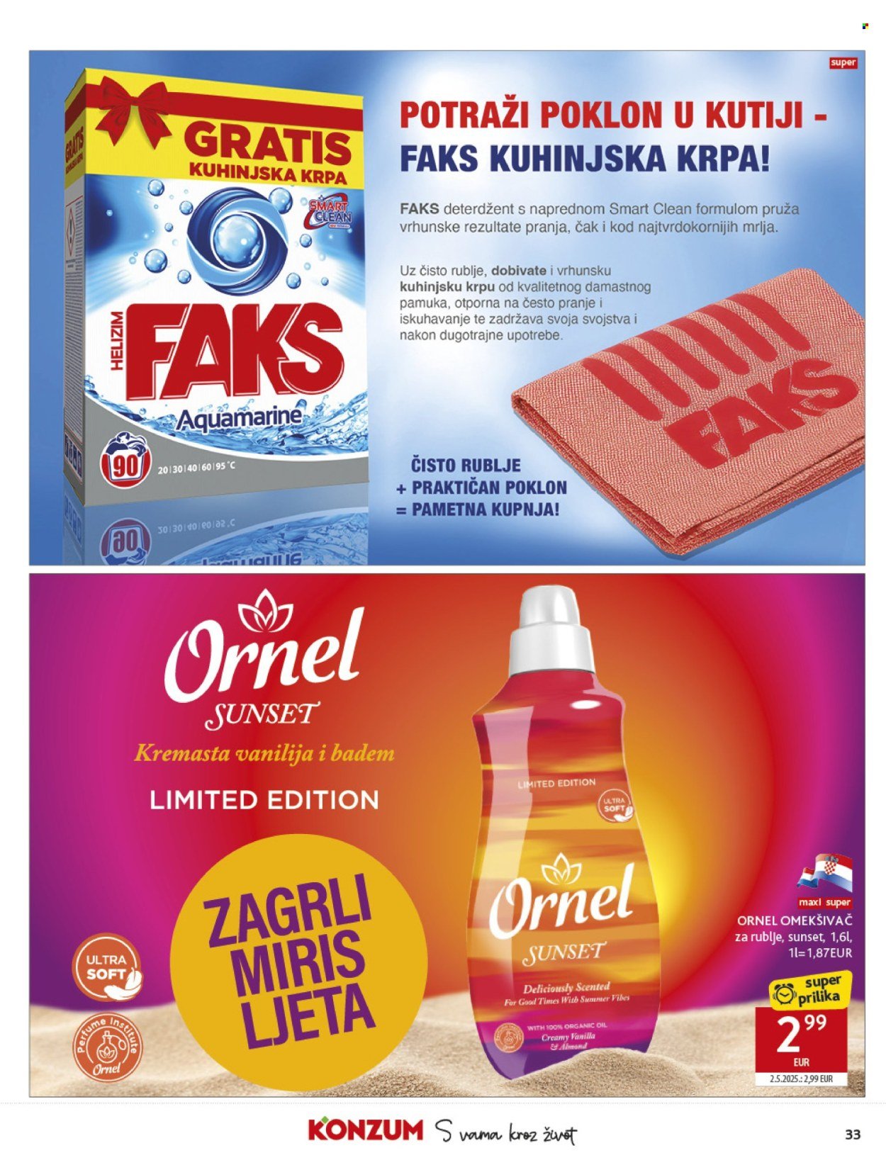 KONZUM katalog - Od srijede 13.08.2025.