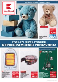KAUFLAND katalog - Od srijede 26.11.2025.