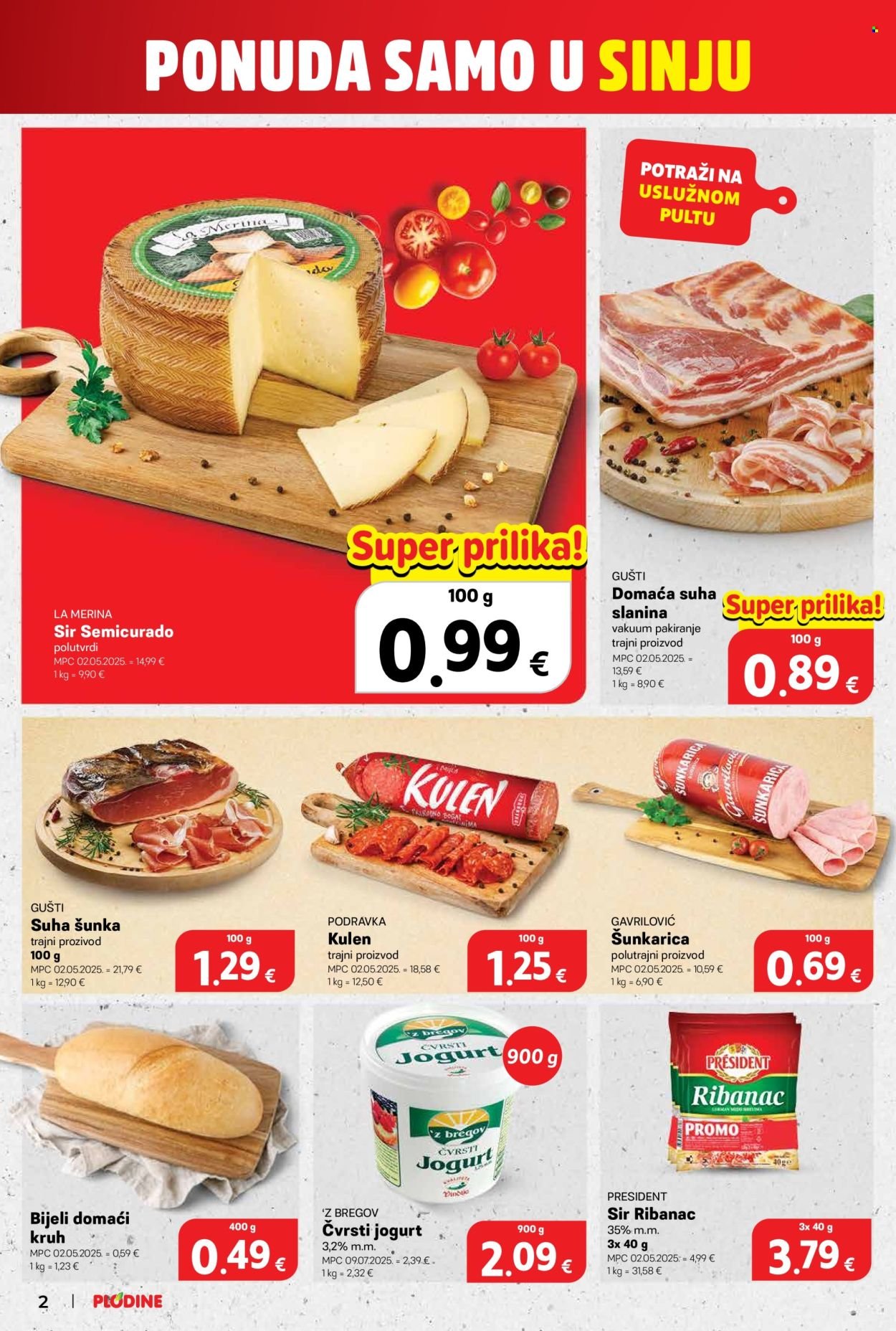 PLODINE katalog - Stigli smo u SINJ!
