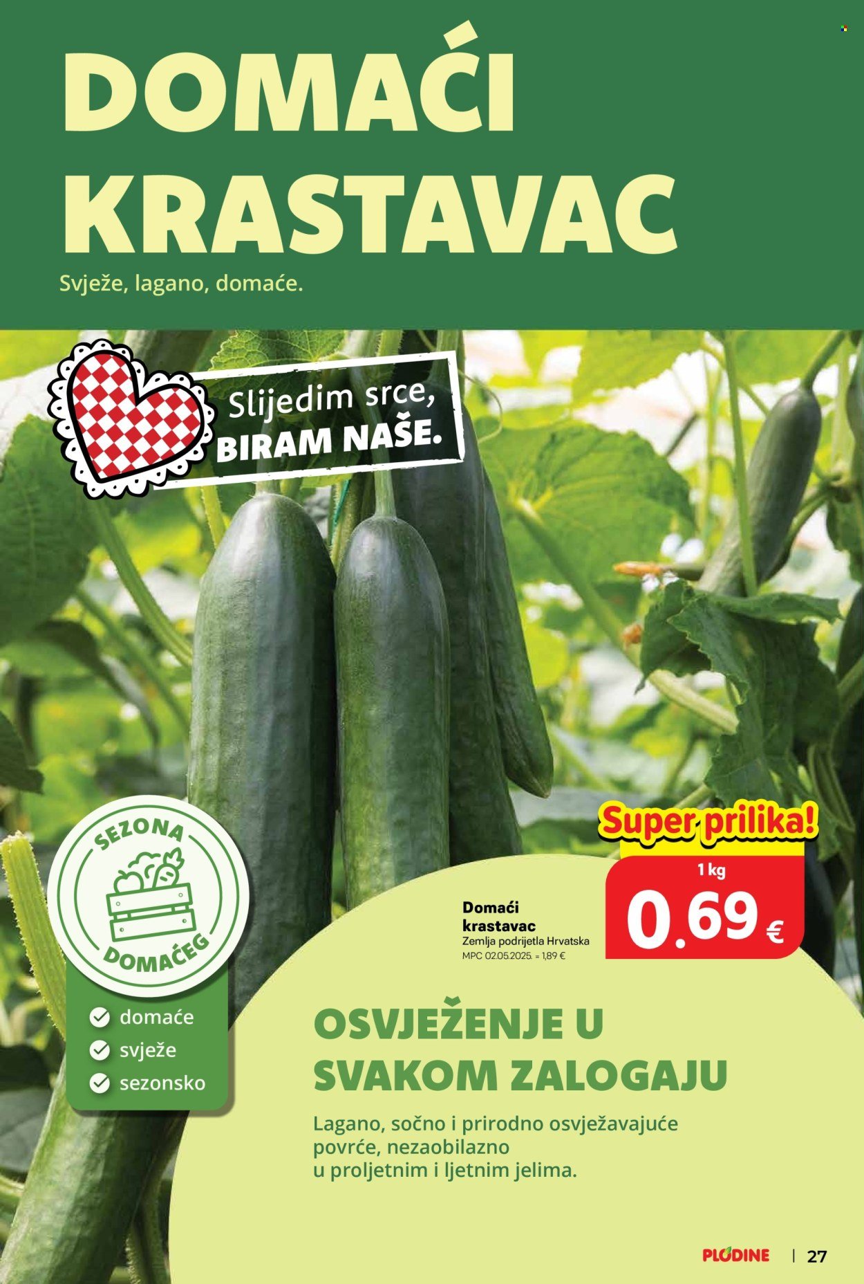 PLODINE katalog - Stigli smo u SINJ!