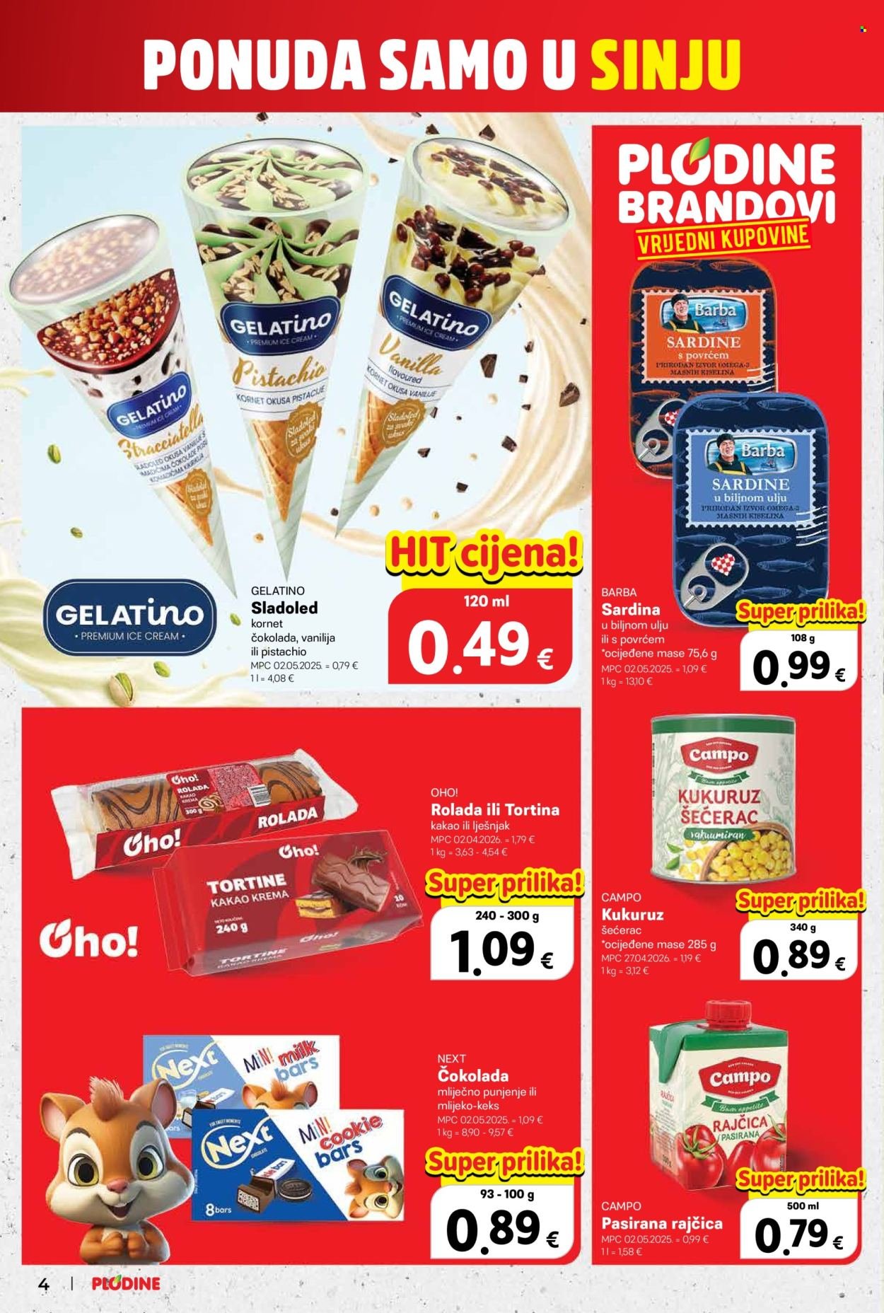 PLODINE katalog - Stigli smo u SINJ!