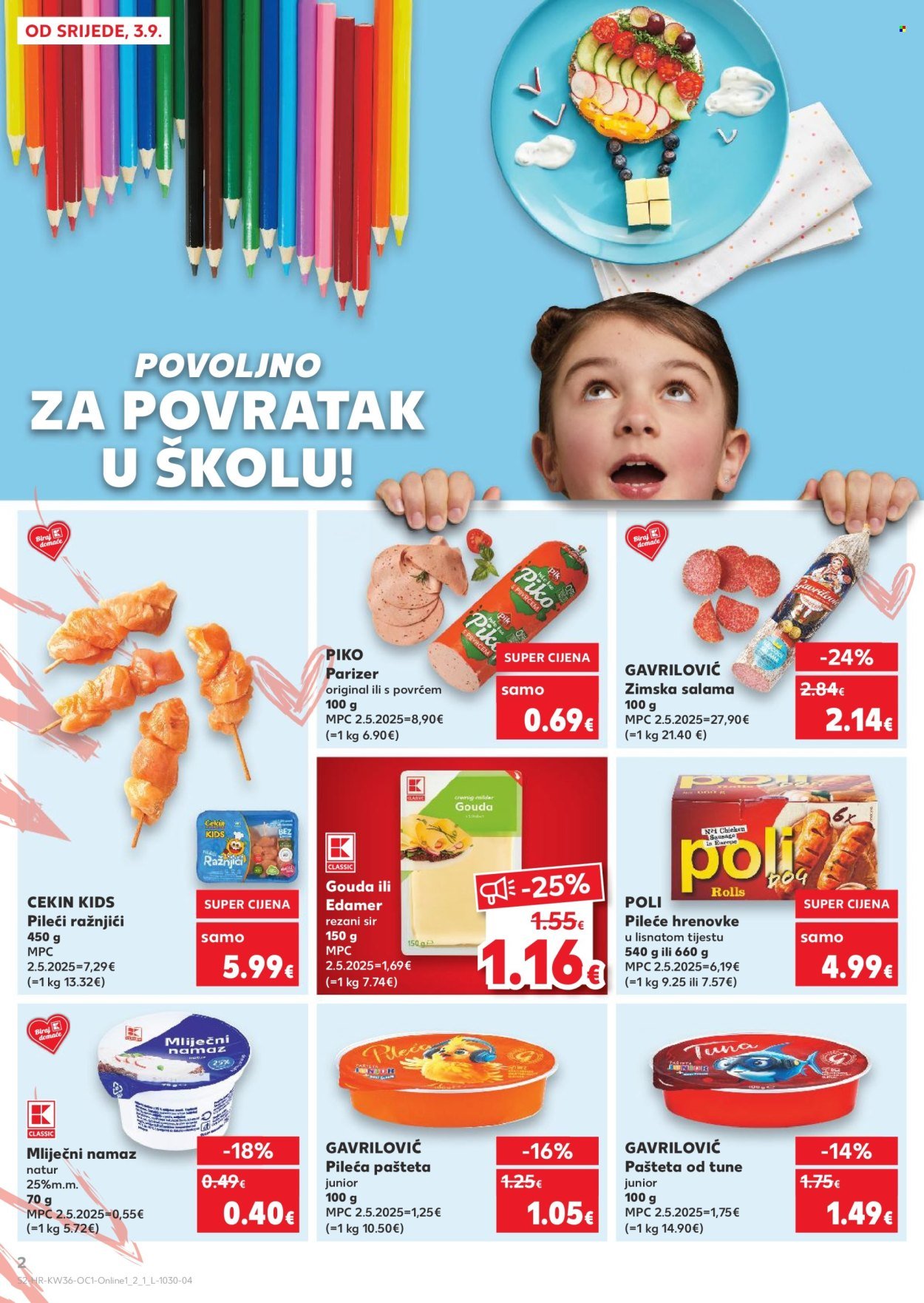 KAUFLAND katalog - Od srijede 03.09.2025.