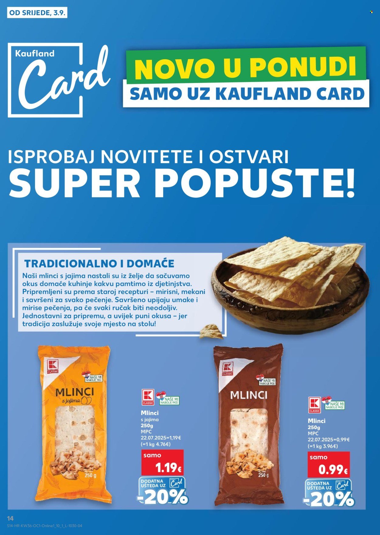 KAUFLAND katalog - Od srijede 03.09.2025.
