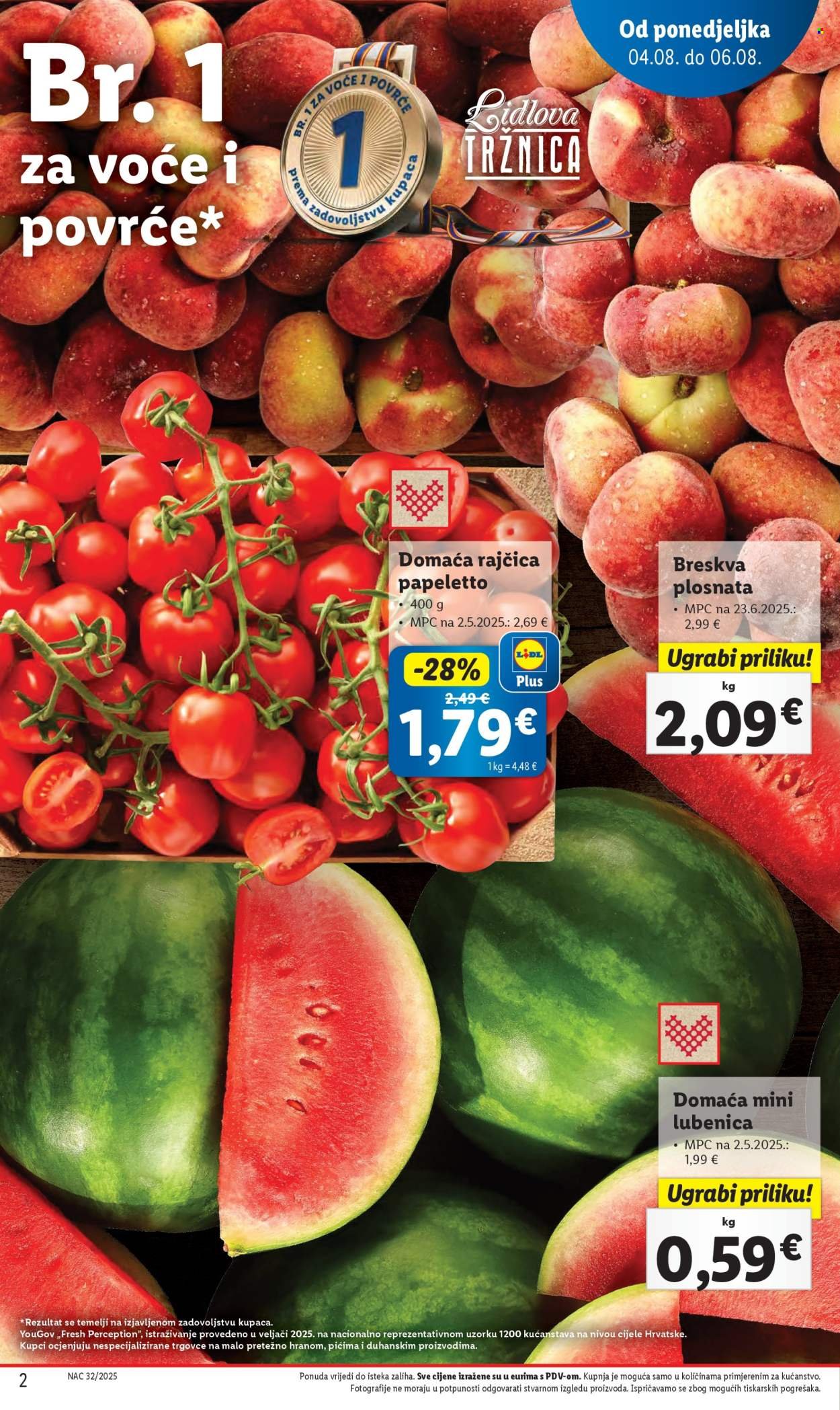 LIDL katalog - Od ponedeljka 04.08.2025.